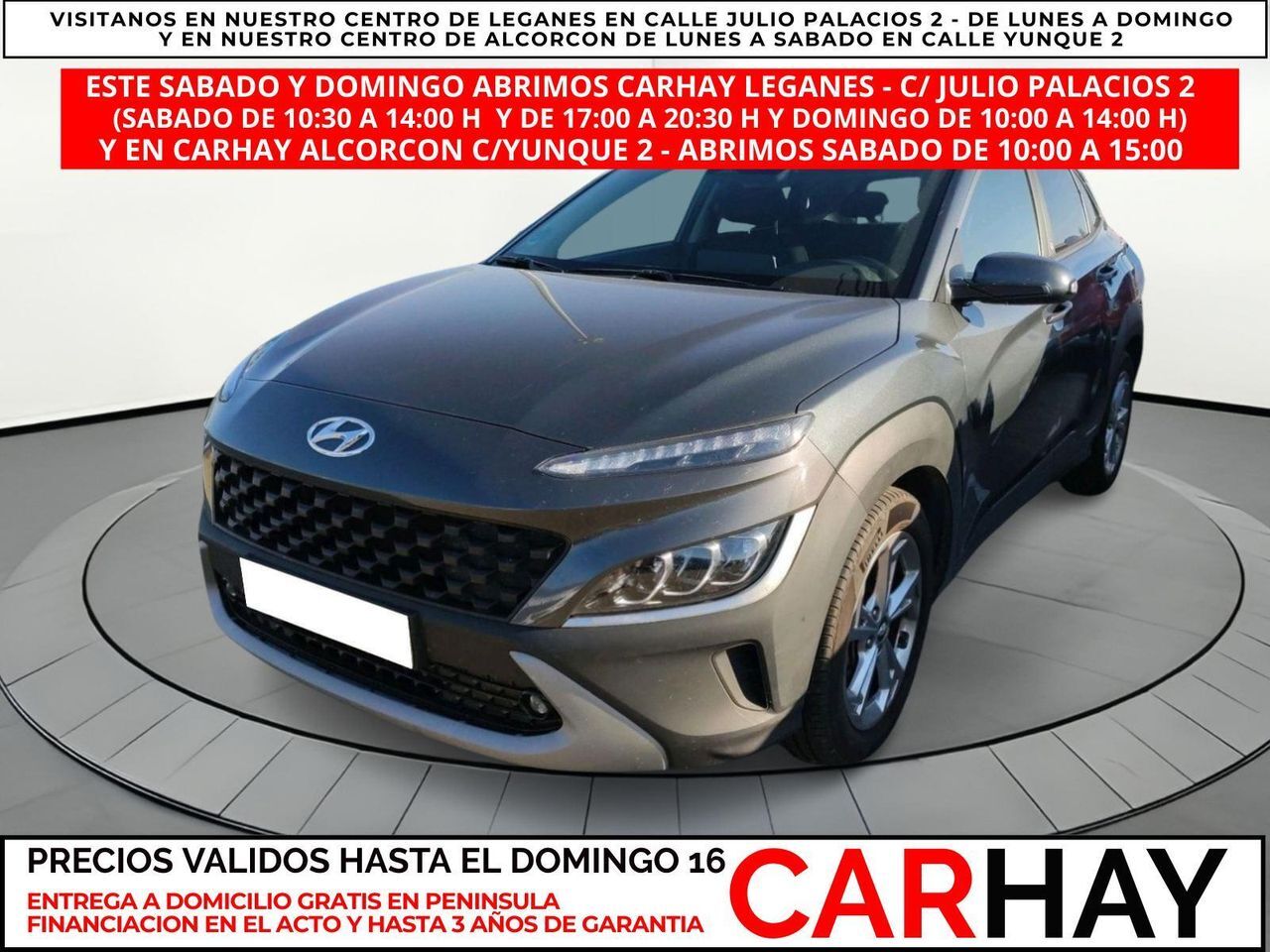 HYUNDAI Kona (1.0T-GDI EDITON 30 120CV) en Madrid