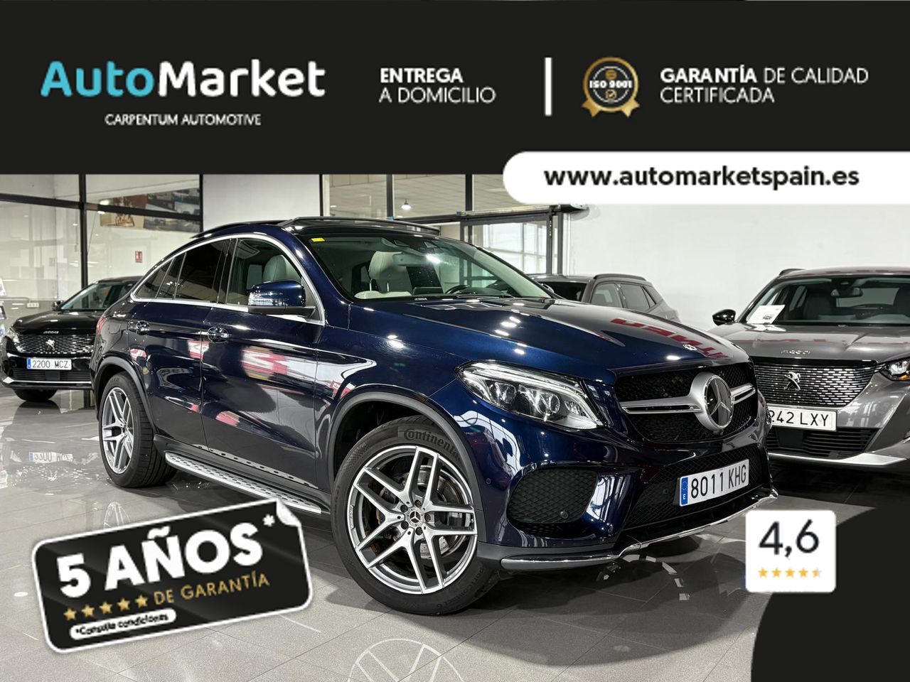 MERCEDES Clase GLE (350 cdi AMG) en Lugo
