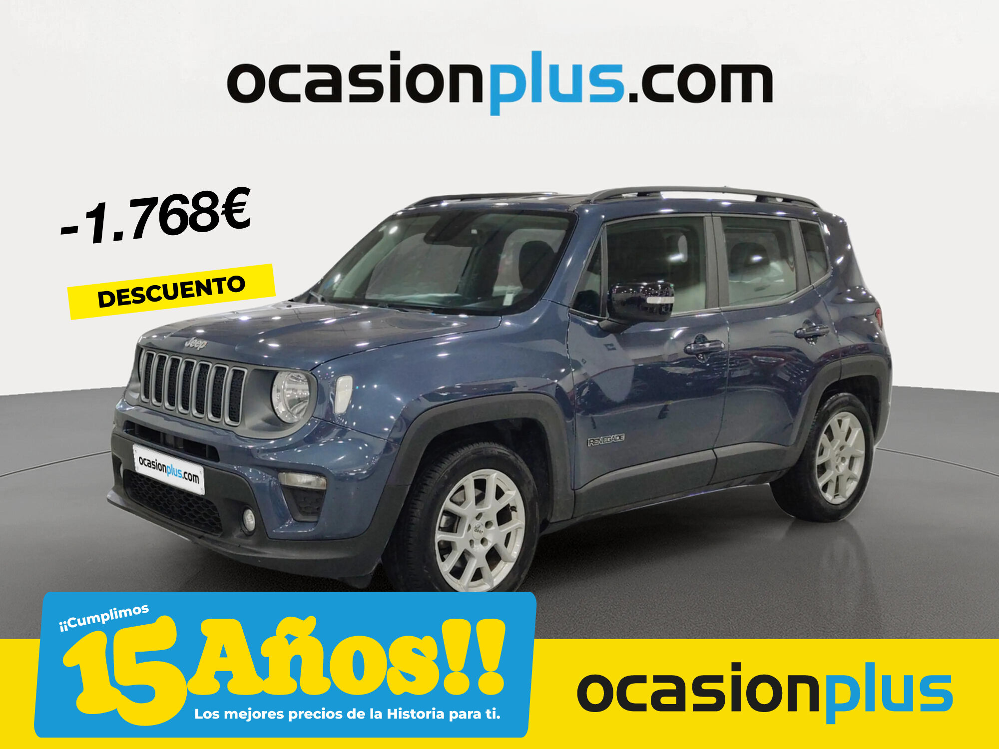 JEEP Renegade (eHybrid 1.5 Limited ATX 96 kW (130 CV)) en Madrid