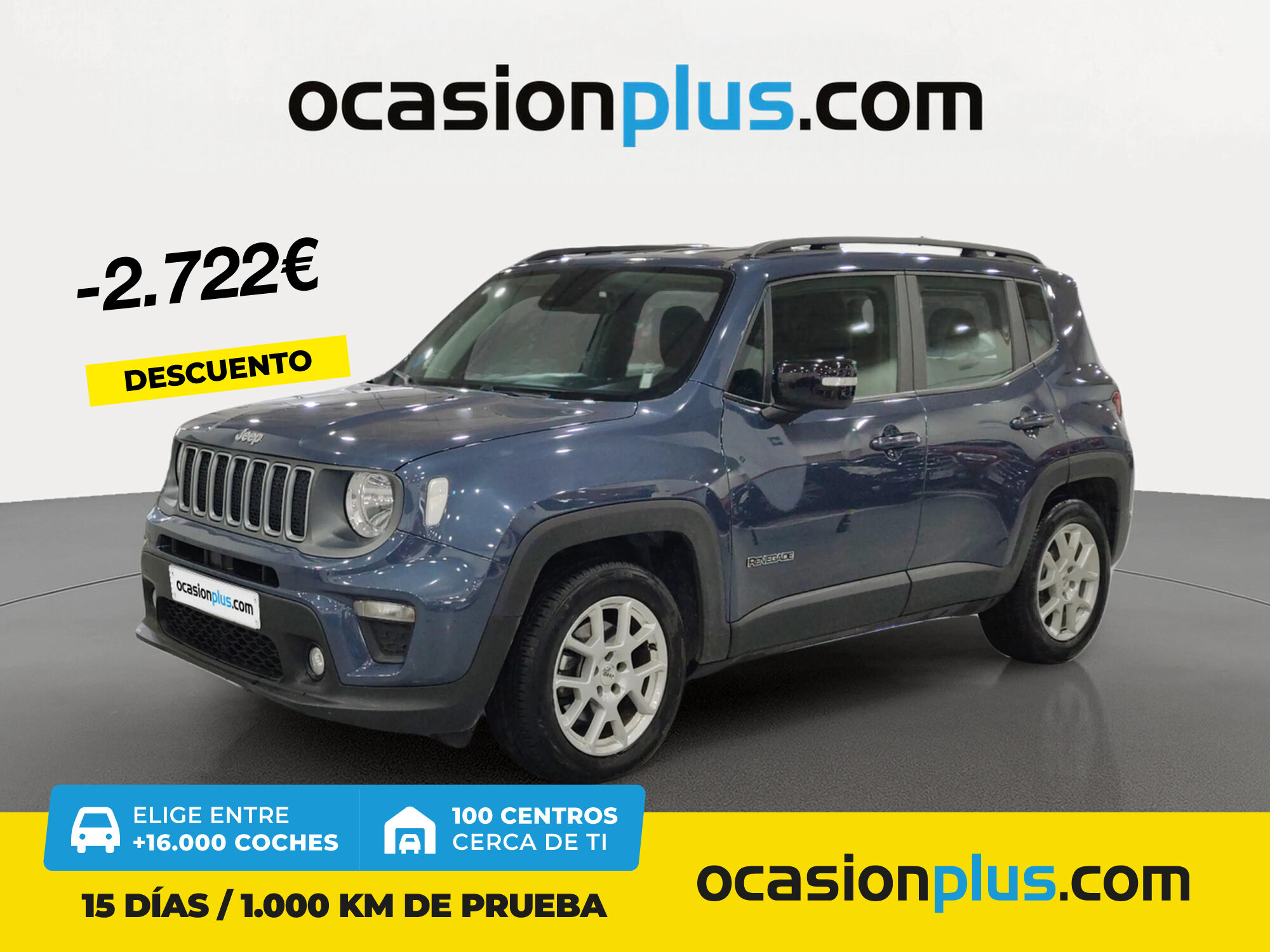 JEEP Renegade (eHybrid 1.5 Limited ATX 96 kW (130 CV)) en Madrid