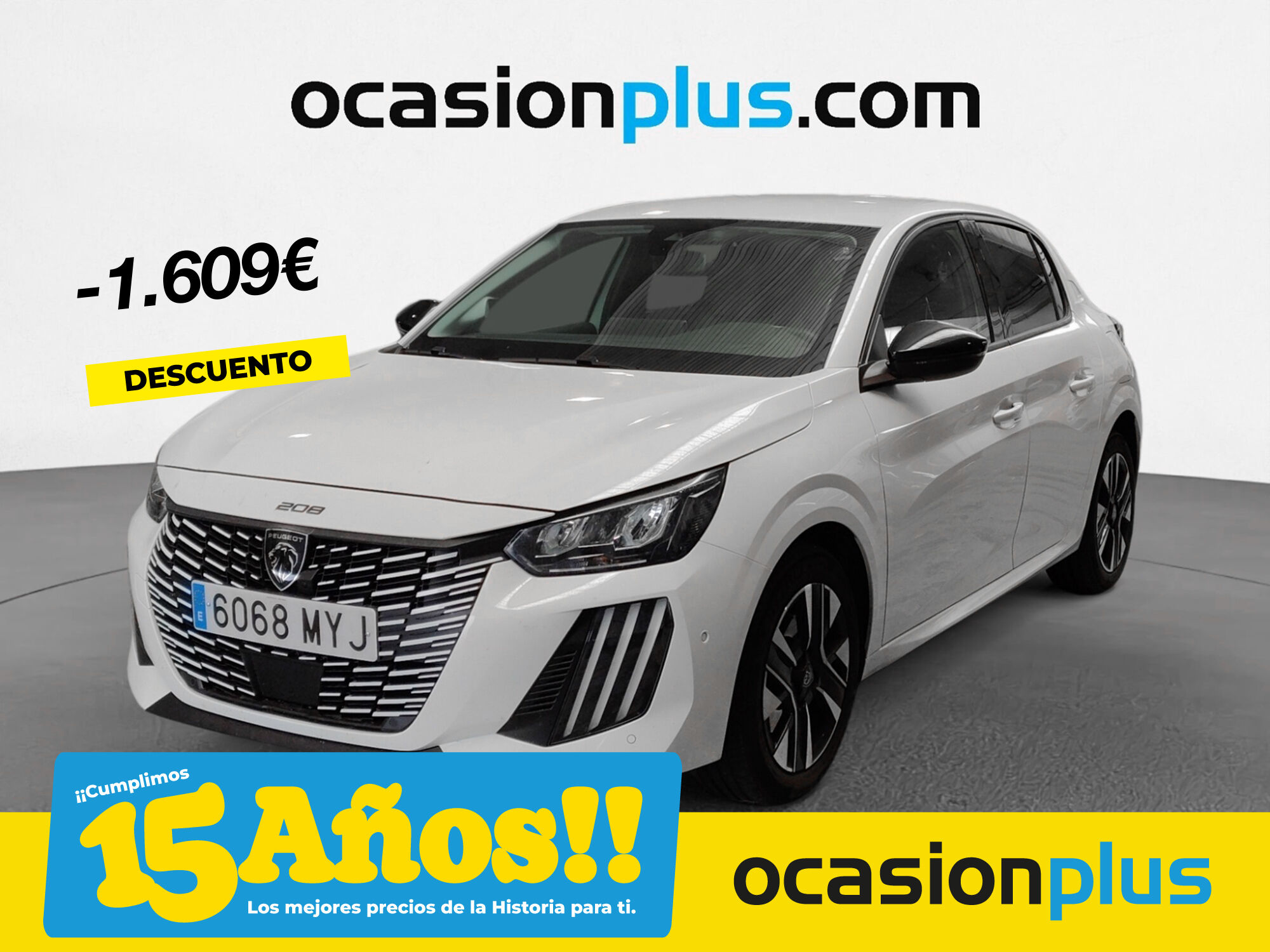 PEUGEOT 208 (PureTech 100 Allure 75 kW (100 CV)) en Madrid
