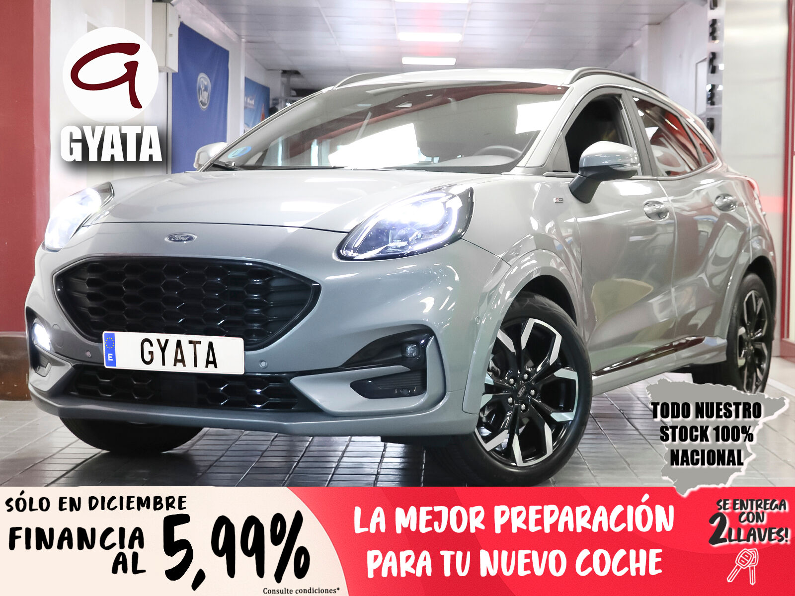 FORD Puma (1.0 EcoBoost MHEV ST-Line X 92 kW (125 CV)) en Madrid