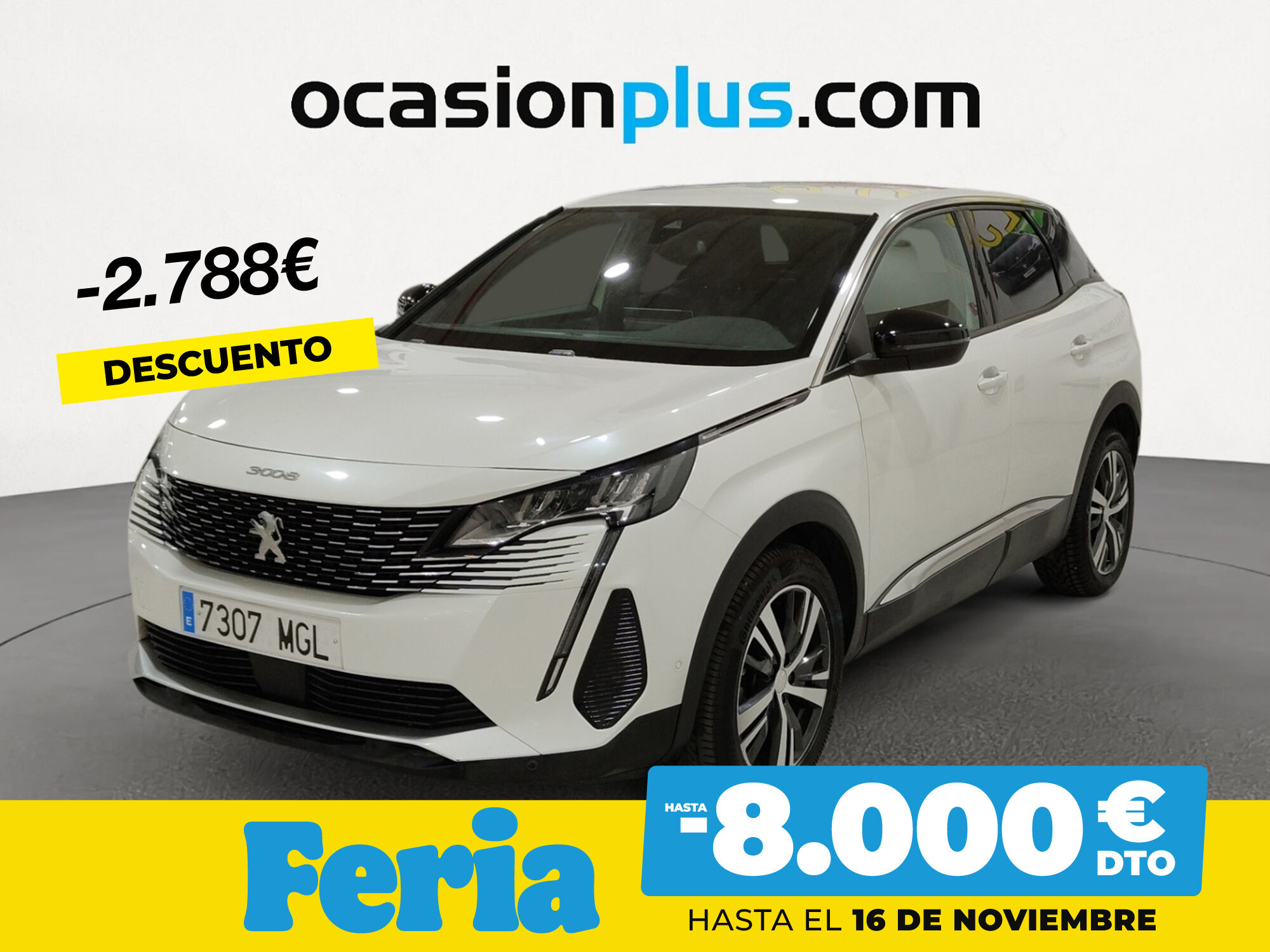 PEUGEOT 3008 (PureTech 130 S&S Allure Pack 96 kW (130 CV)) en Madrid