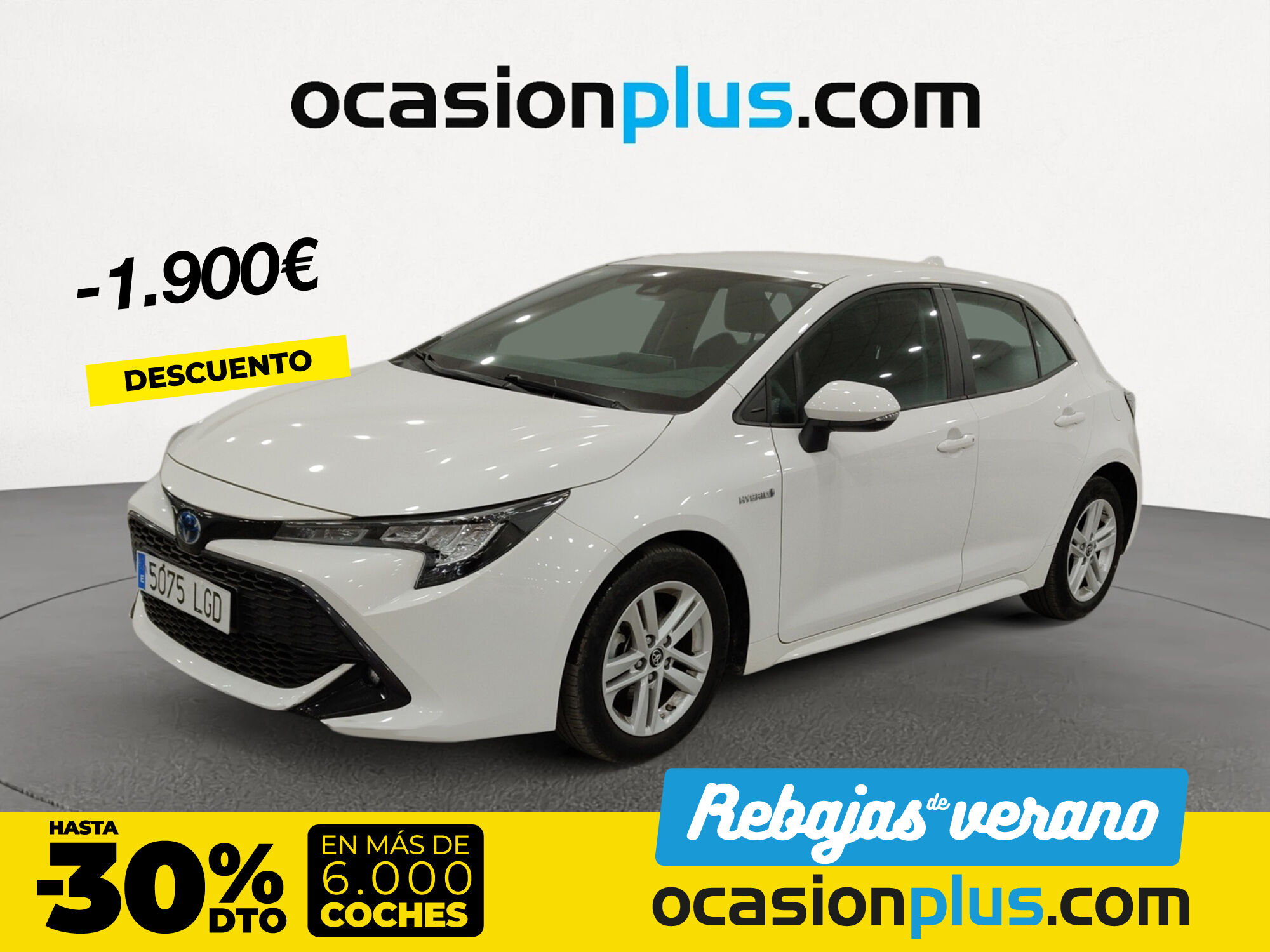 TOYOTA Corolla (125H Active E-CVT 90 kW (122 CV)) en Madrid