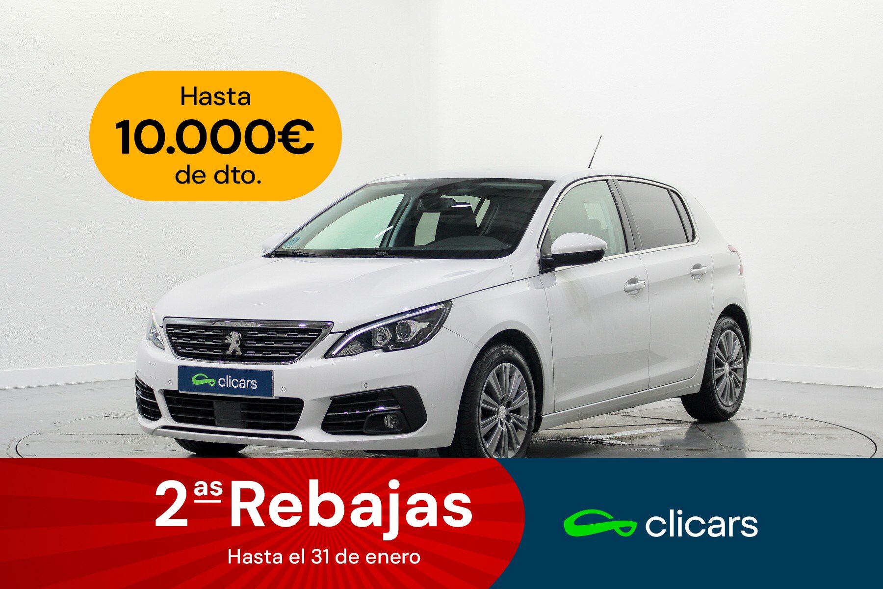 PEUGEOT 308 (308 1.5BlueHDi S&S Allure Pack 130) en Madrid