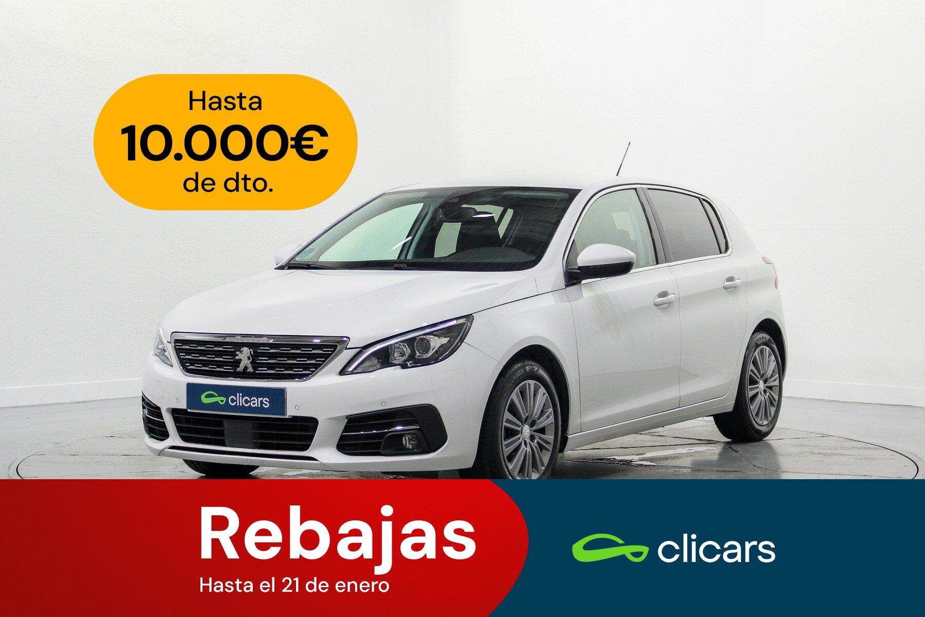 PEUGEOT 308 (308 1.5BlueHDi S&S Allure Pack 130) en Madrid