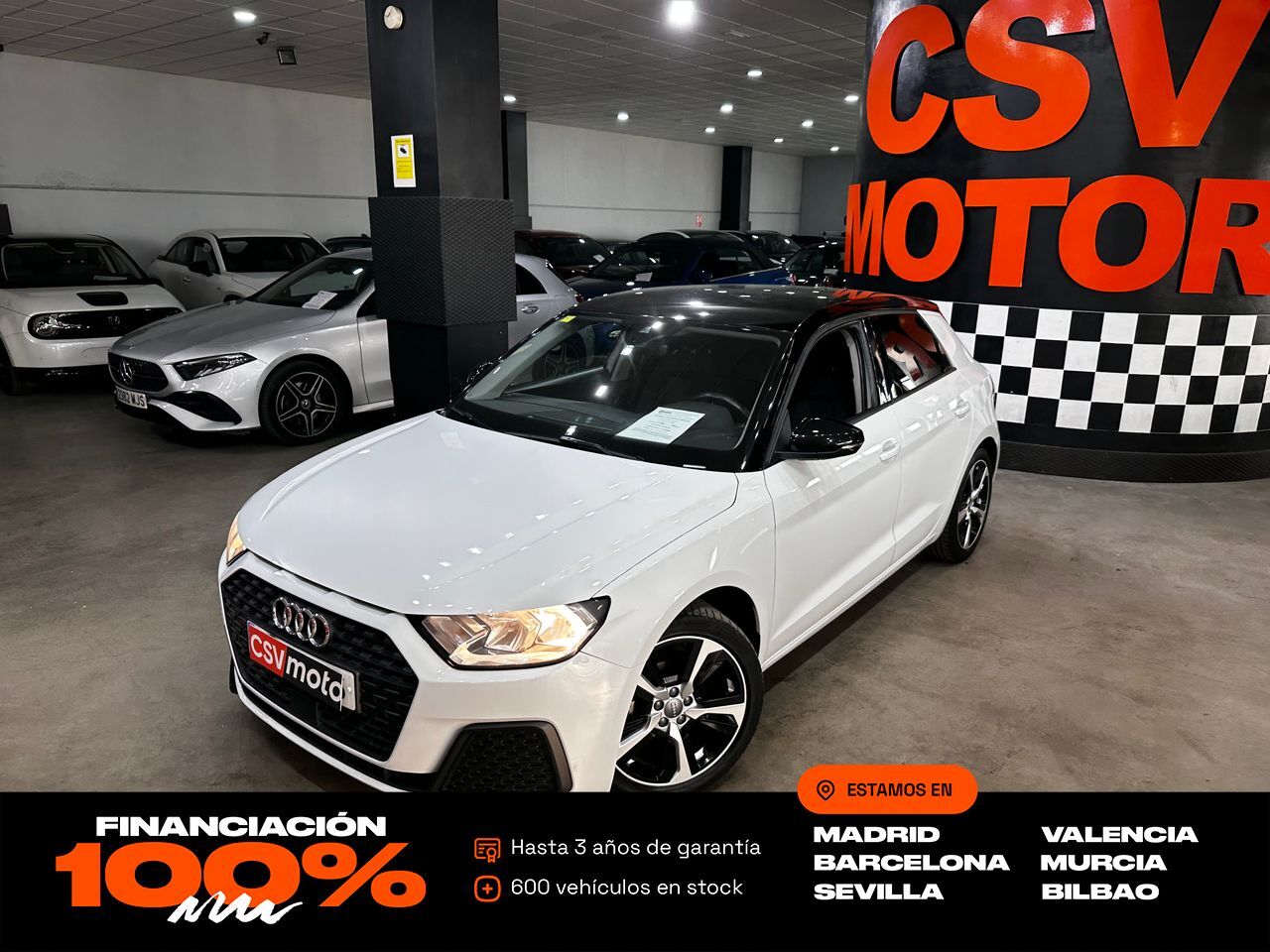AUDI A1 (Sportback Advanced 25 TFSI 70kW (95CV)) en Madrid