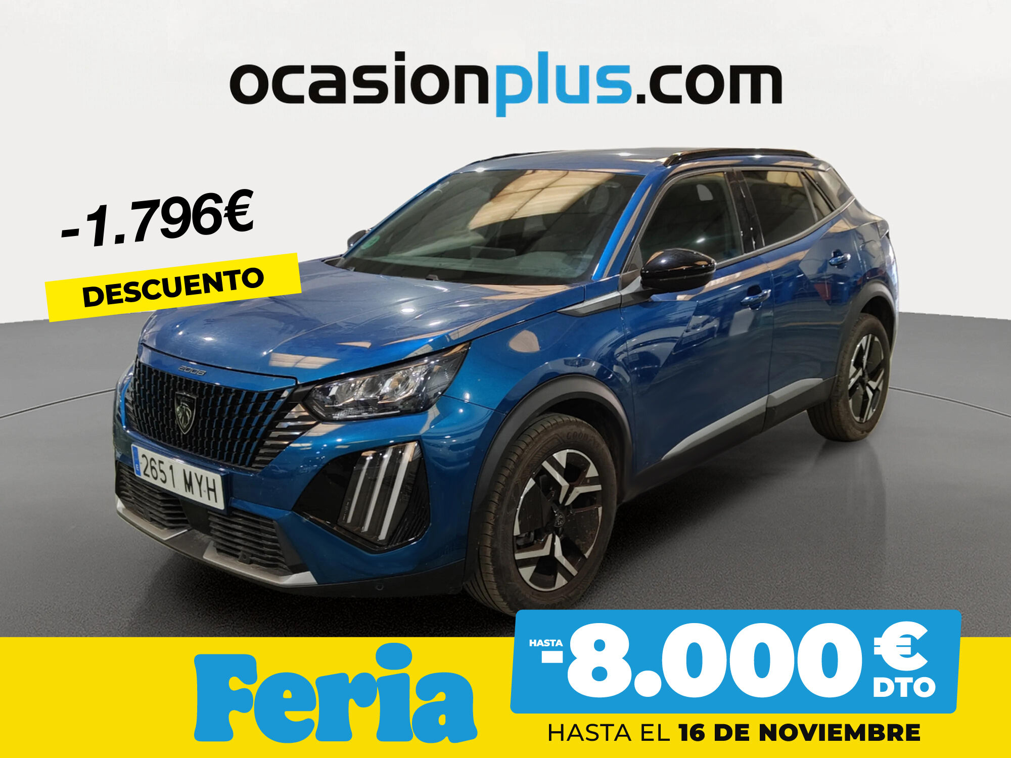 PEUGEOT 2008 (PureTech 100 S&S Allure 75 kW (100 CV)) en Madrid