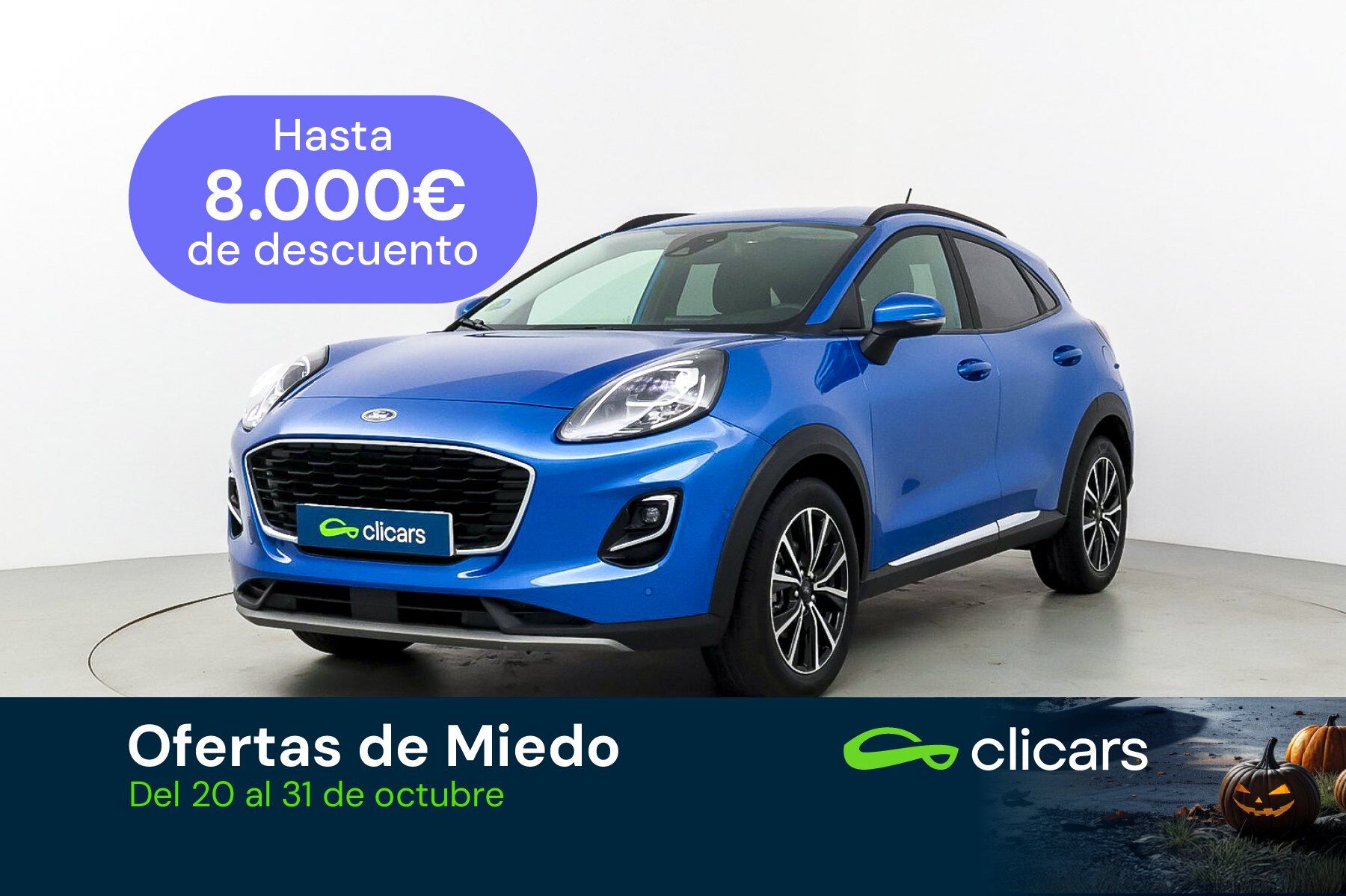 FORD Puma (Puma 1.0 EcoBoost MHEV Titanium Aut. 125) en Madrid