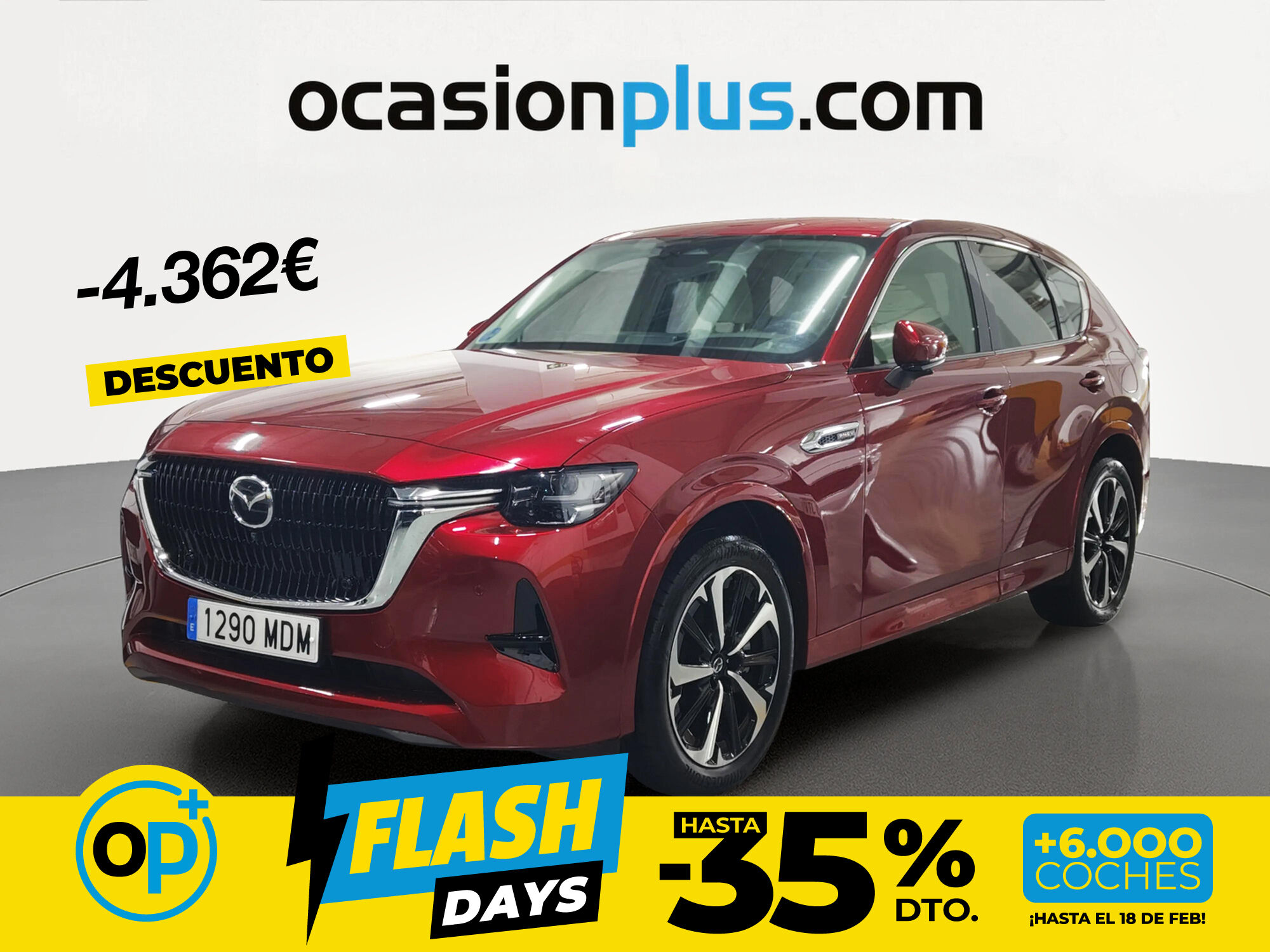 Foto del MAZDA CX-60 2.5L e-Skyactiv-G PHEV Takumi AWD