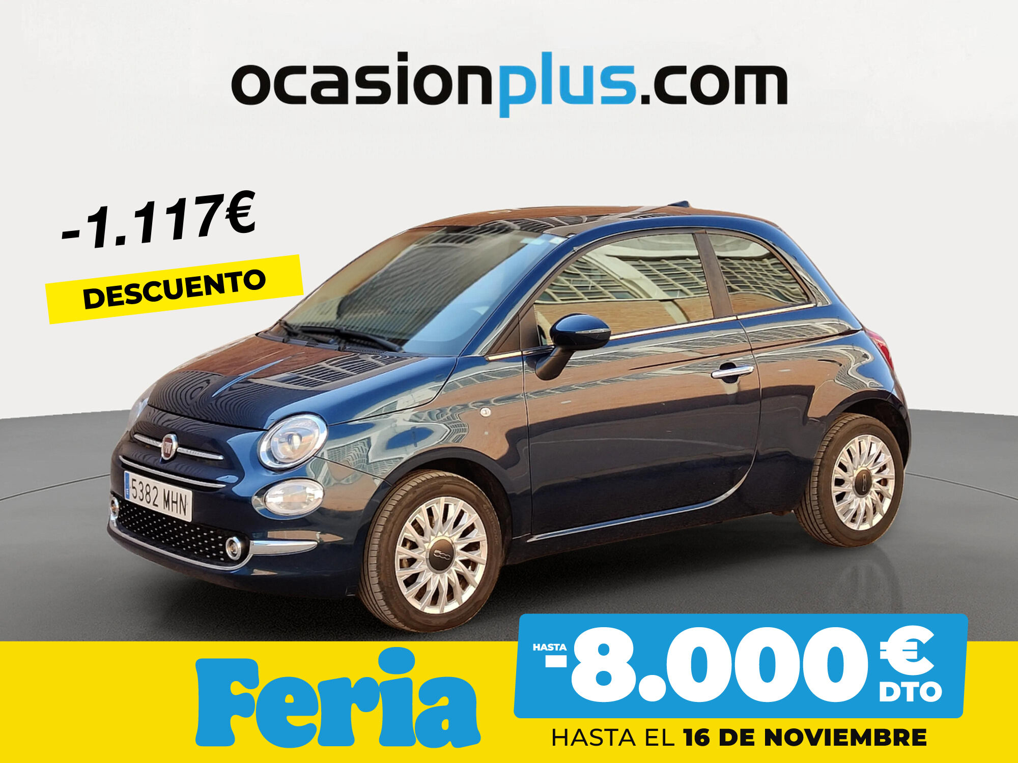 FIAT 500 (1.0 Hybrid Dolcevita 51 kW (70 CV)) en Madrid