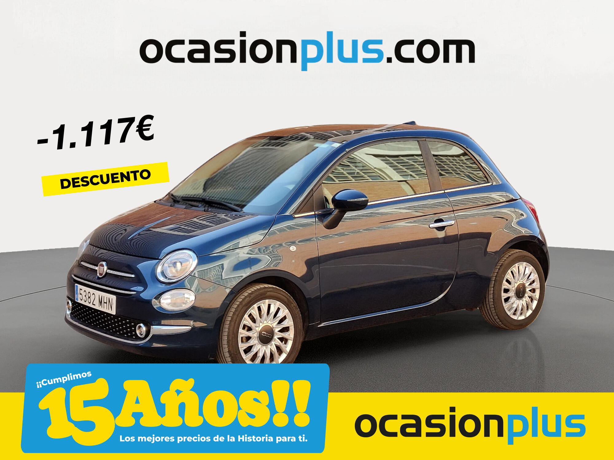 FIAT 500 (1.0 Hybrid Dolcevita 51 kW (70 CV)) en Madrid
