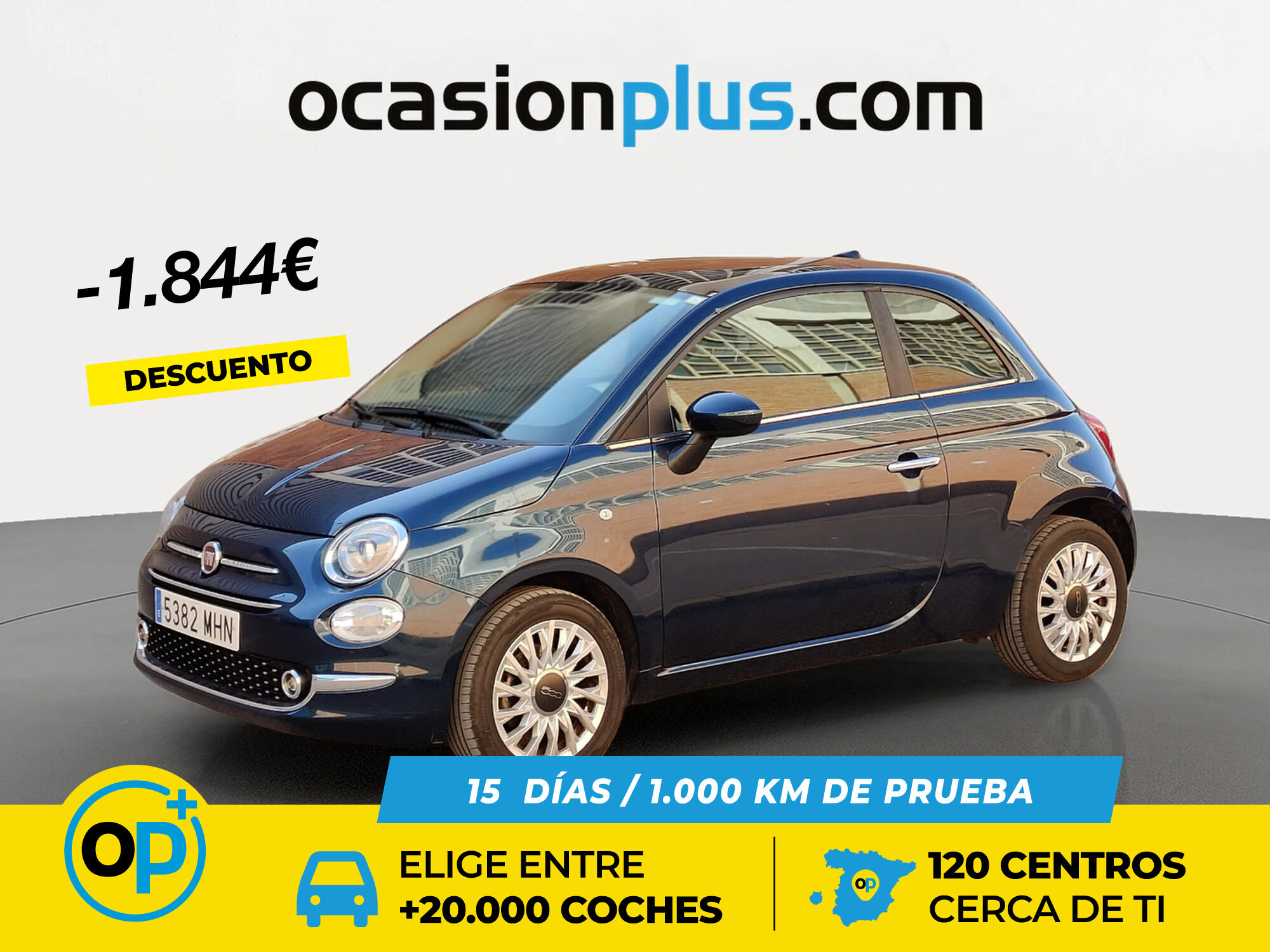 FIAT 500 (1.0 Hybrid Dolcevita 51 kW (70 CV)) en Madrid