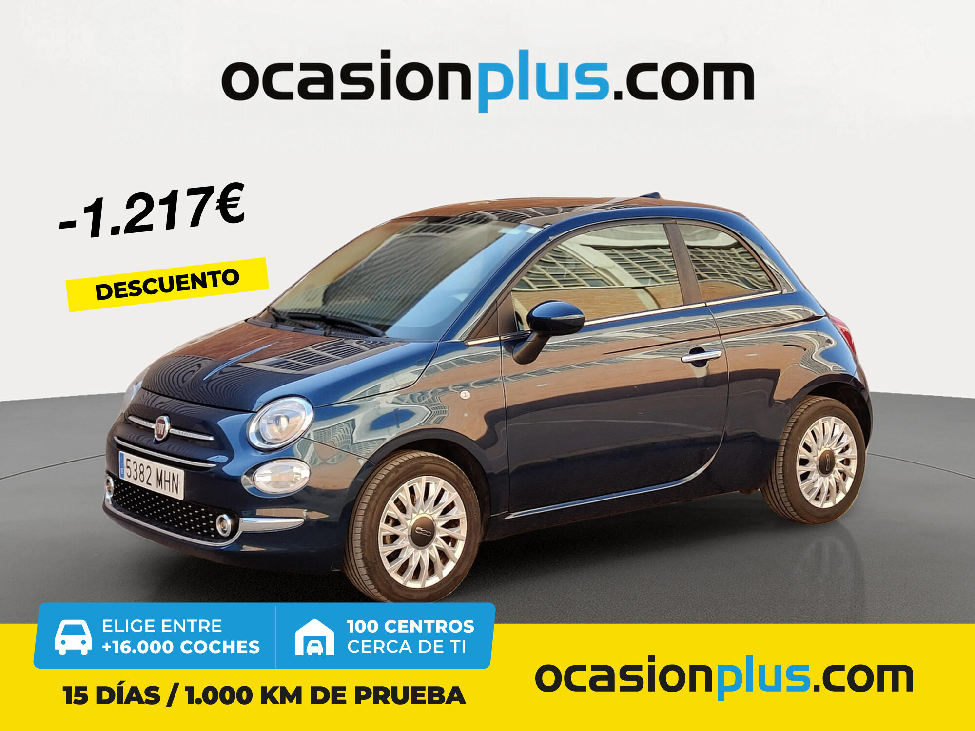 FIAT 500 (1.0 Hybrid Dolcevita 51 kW (70 CV)) en Madrid