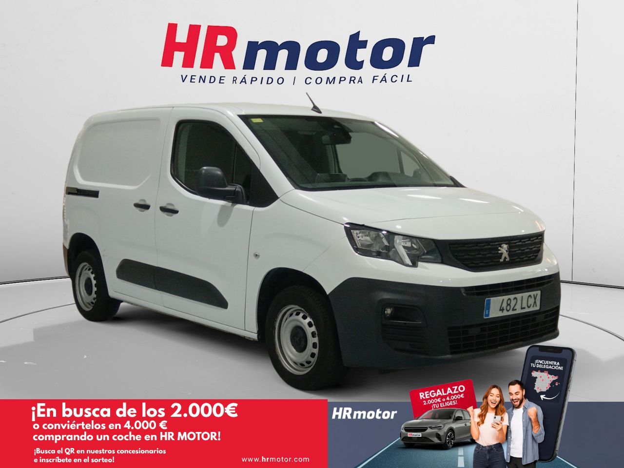 PEUGEOT Partner (1.5 BlueHDi 100 Asphalt L1) en Madrid