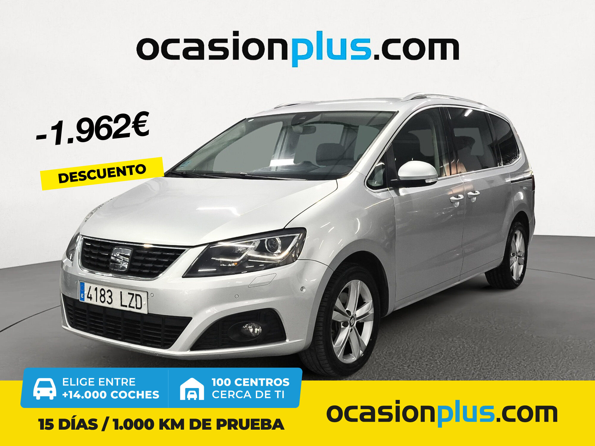 SEAT Alhambra (1.4 TSI S/S Xcellence GO DSG 110 kW (150 CV)) en Madrid