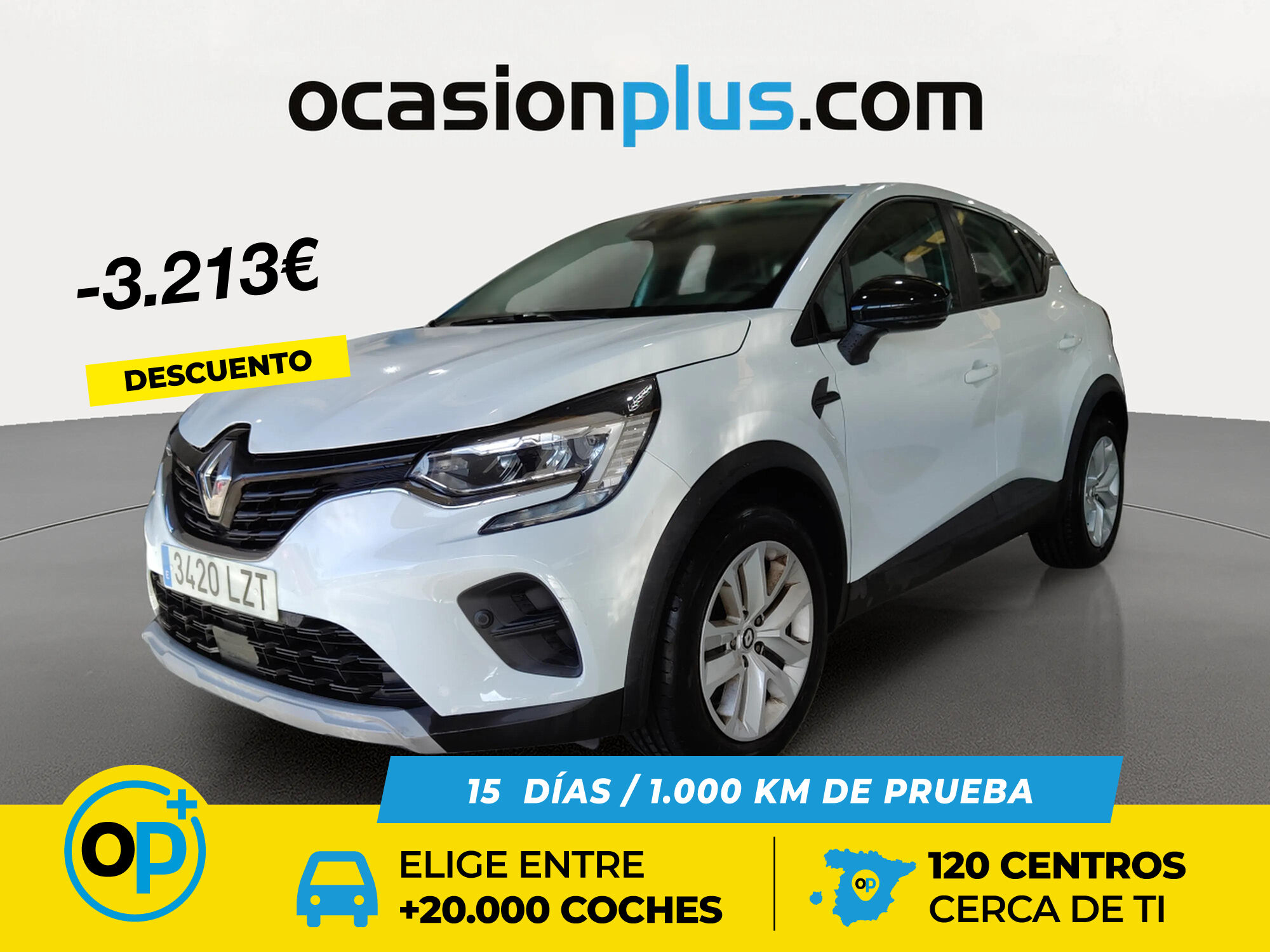 RENAULT Captur (Intens TCe GLP 74 kW (100 CV)) en Madrid