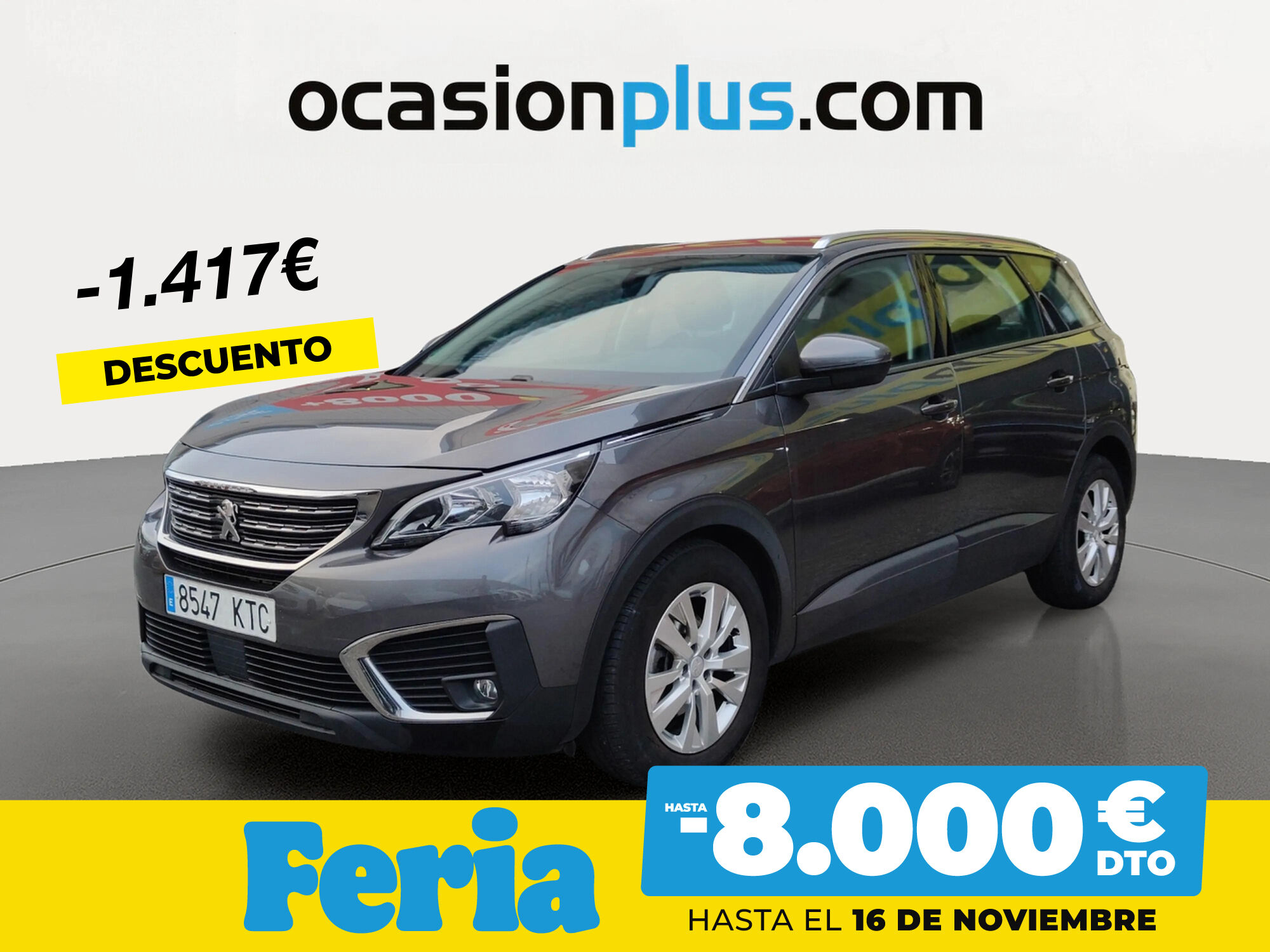 PEUGEOT 5008 (1.2L PureTech S&S Active 96 kW (130 CV)) en Madrid