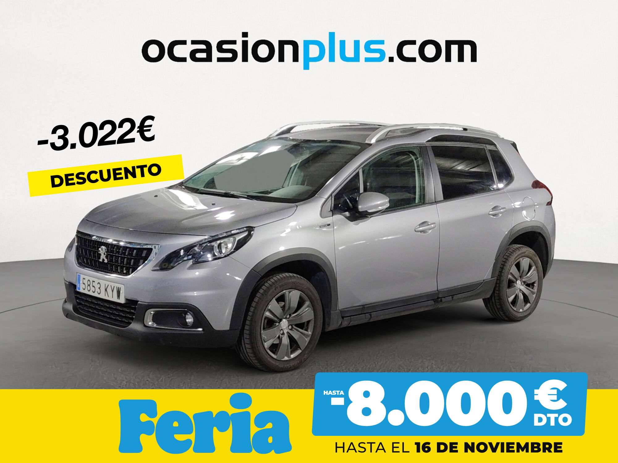 PEUGEOT 2008 (BlueHDi 100 Signature 73 kW (100 CV)) en Madrid
