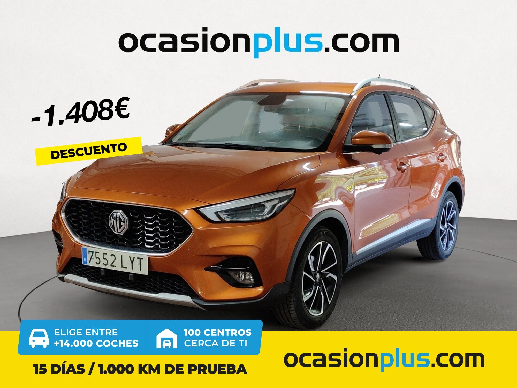 MG ZS (1.5 Luxury 78 kW (106 CV)) en Madrid
