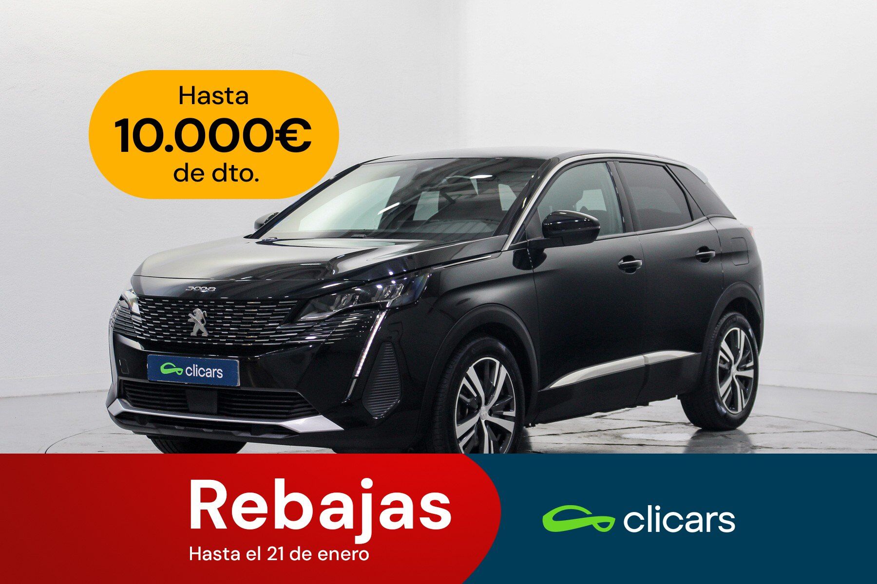 PEUGEOT 3008 (3008 HYB PHEV 180 Allure Pack e-EAT8) en Madrid