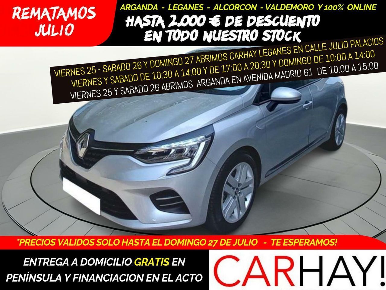 RENAULT Clio (V BUSINESS 1.0 TCE 90CV BVM6 E6D) en Madrid
