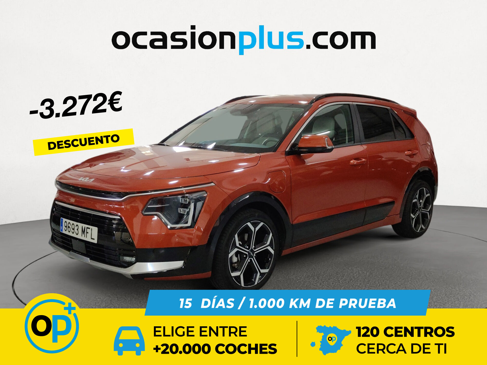 KIA Niro (1.6 GDi PHEV Emotion 135 kW (183 CV)) en Palmas, Las