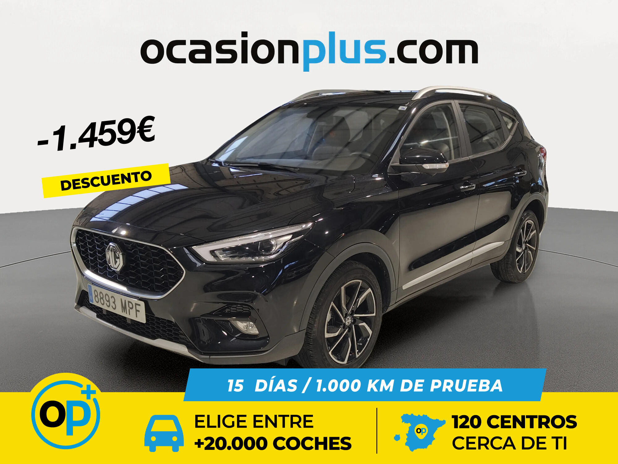 MG ZS (1.5 Luxury 78 kW (106 CV)) en Madrid