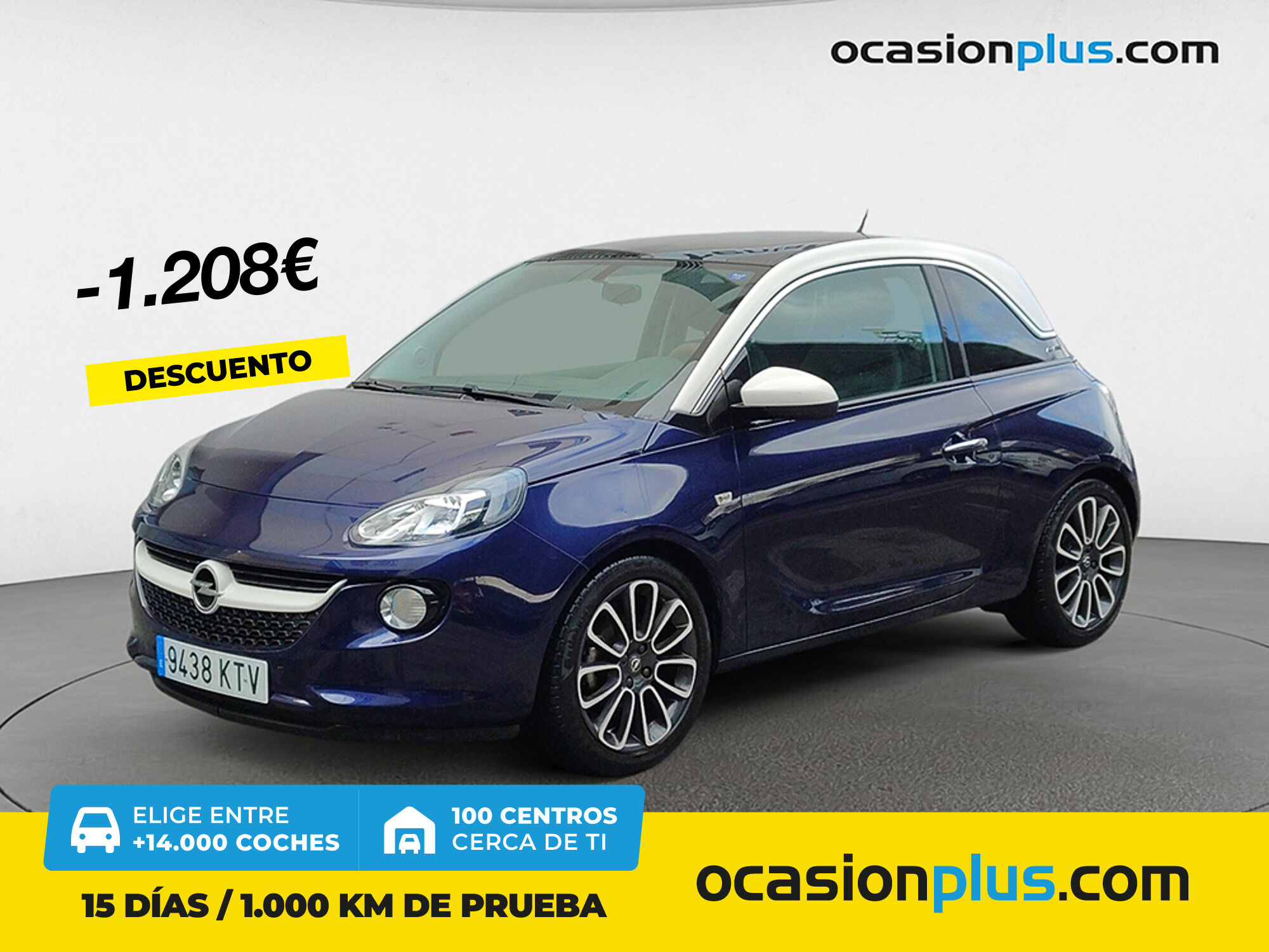 OPEL Adam (1.4 XEL Glam 64 kW (87 CV)) en Madrid