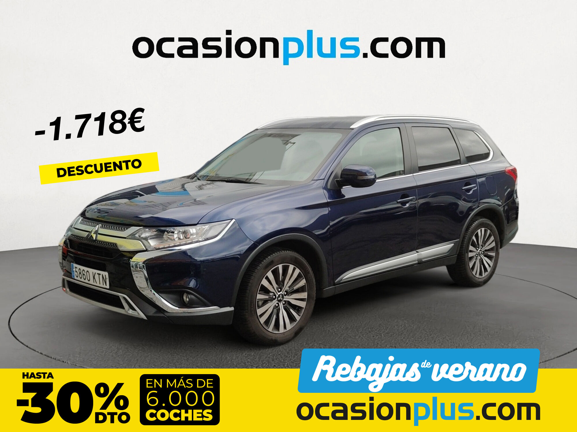 MITSUBISHI Outlander (200 MPI Motion 2WD CVT 110 kW (150 CV)) en Madrid