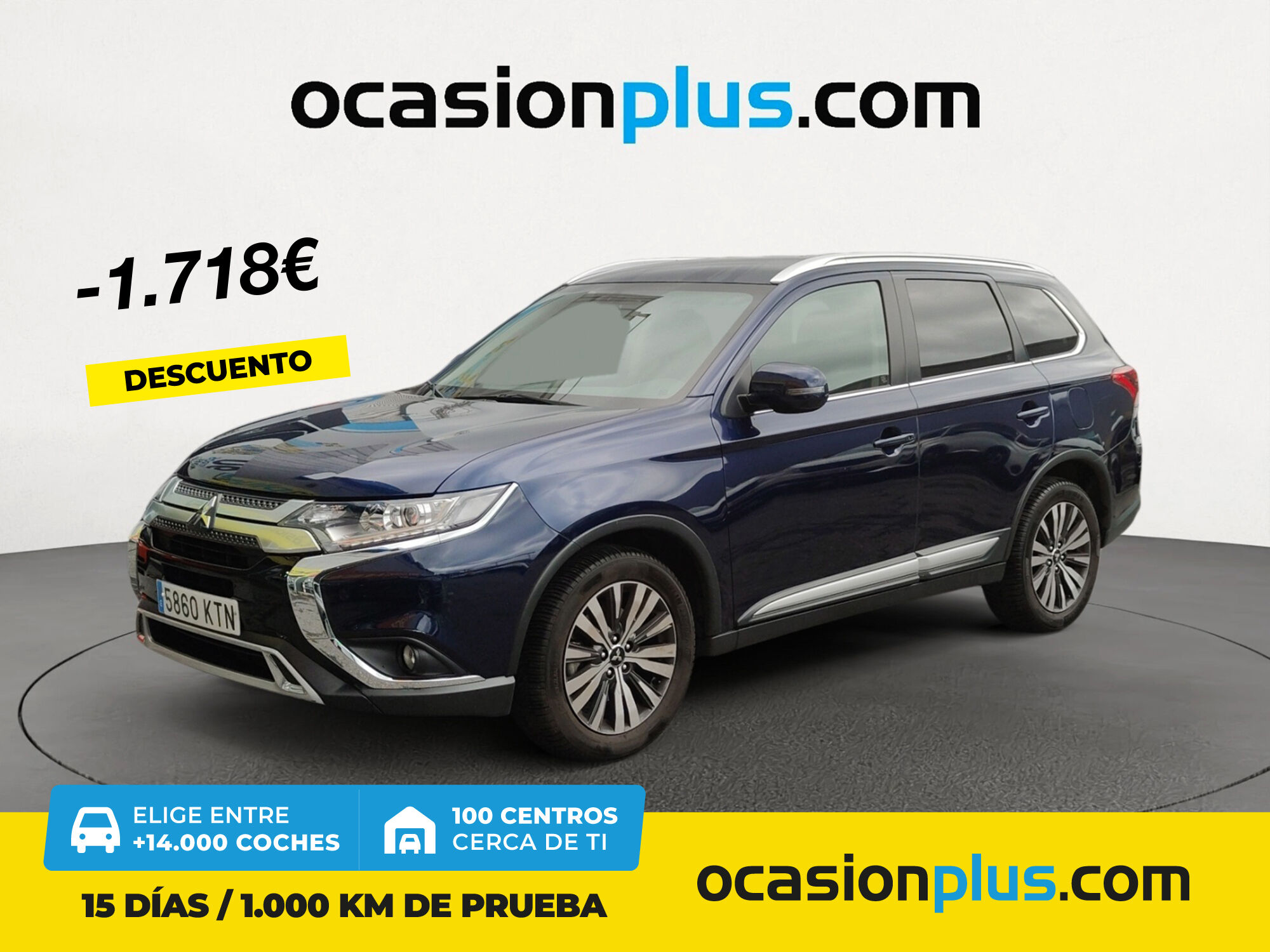 MITSUBISHI Outlander (200 MPI Motion 2WD CVT 110 kW (150 CV)) en Madrid