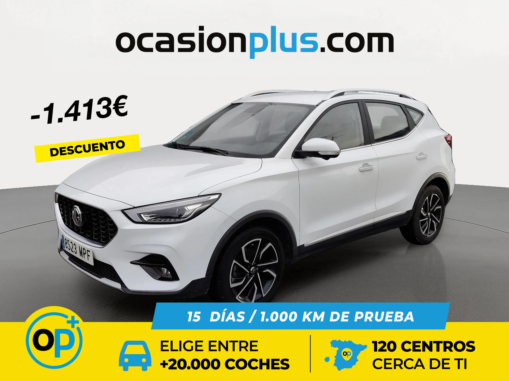 MG ZS (1.5 Luxury 78 kW (106 CV)) en Madrid