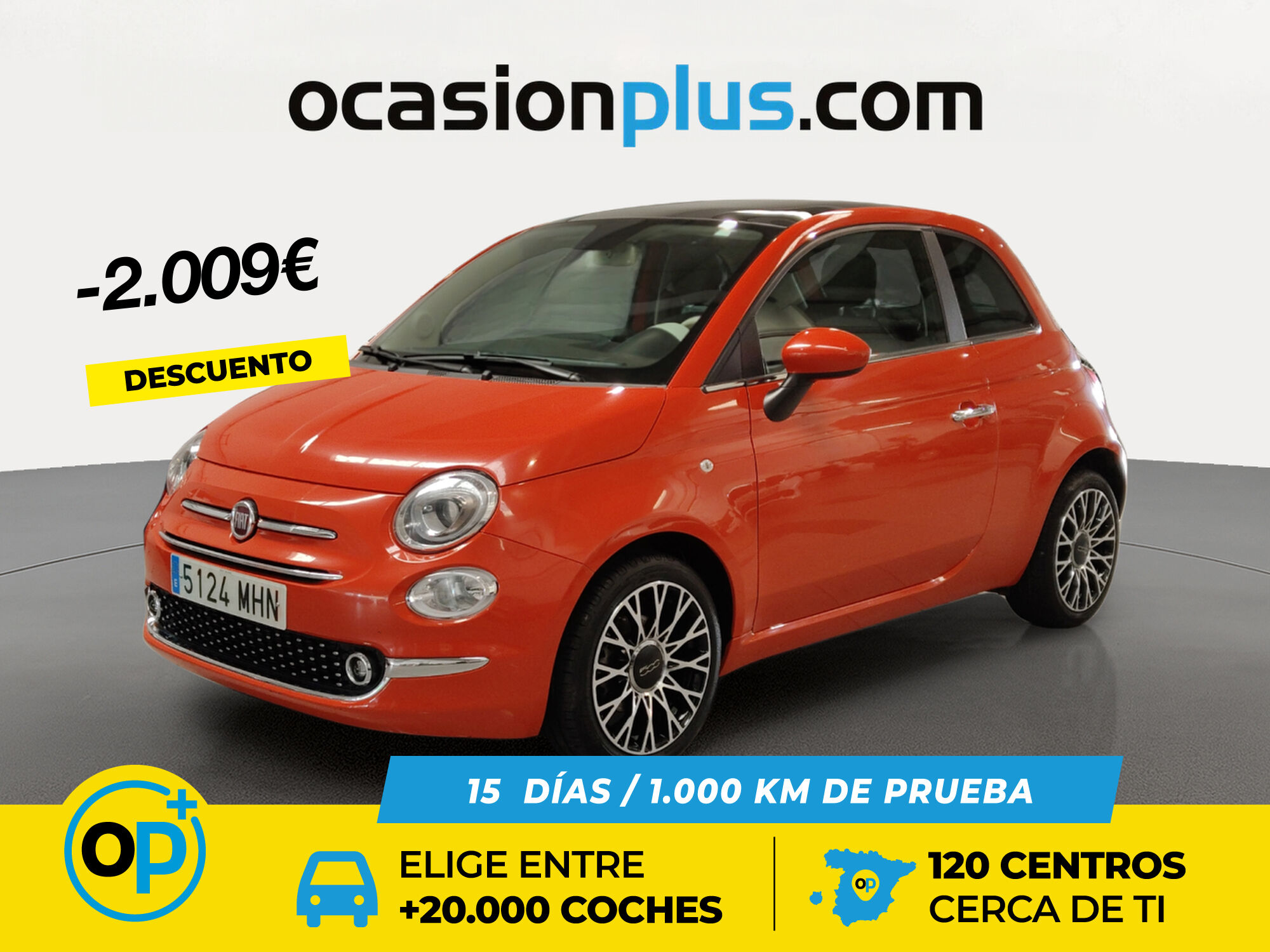 FIAT 500 (1.0 Hybrid Dolcevita 51 kW (70 CV)) en Madrid