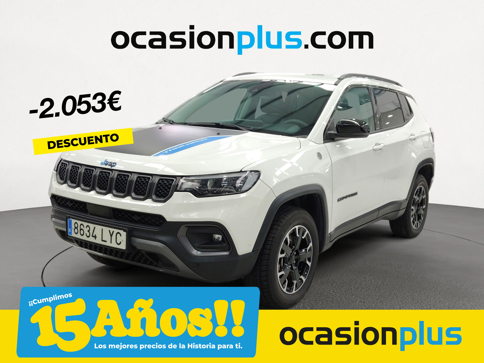 JEEP Compass (1.3 PHEV Trailhawk AWD AT 177 kW (240 CV)) en Madrid