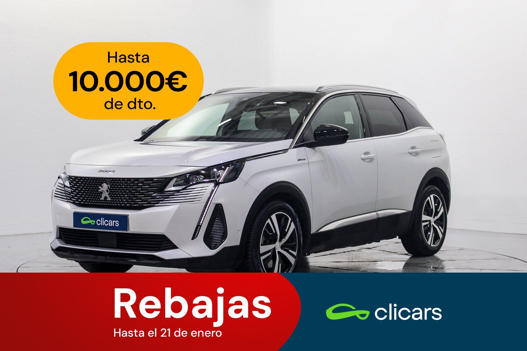 PEUGEOT 3008 (3008 HYB PHEV 225 GT e-EAT8) en Madrid