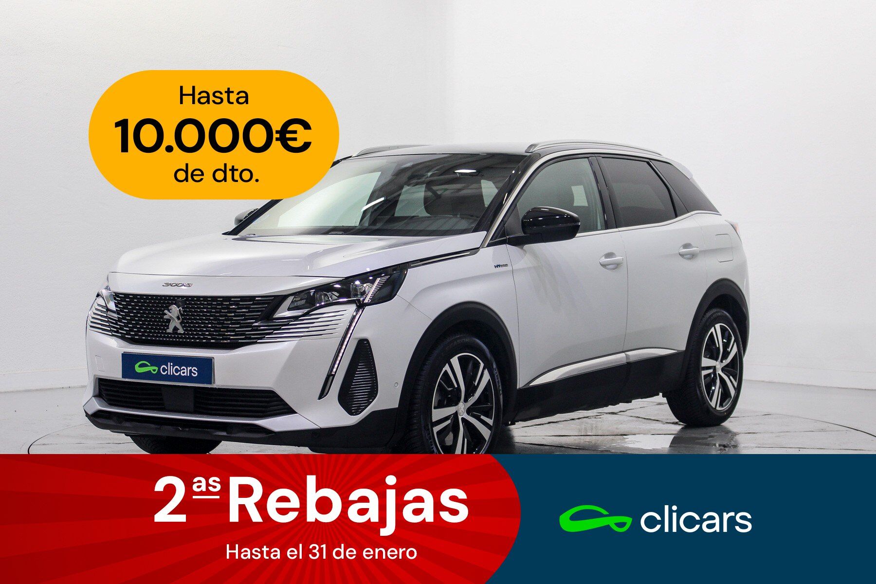 PEUGEOT 3008 (3008 HYB PHEV 225 GT e-EAT8) en Madrid