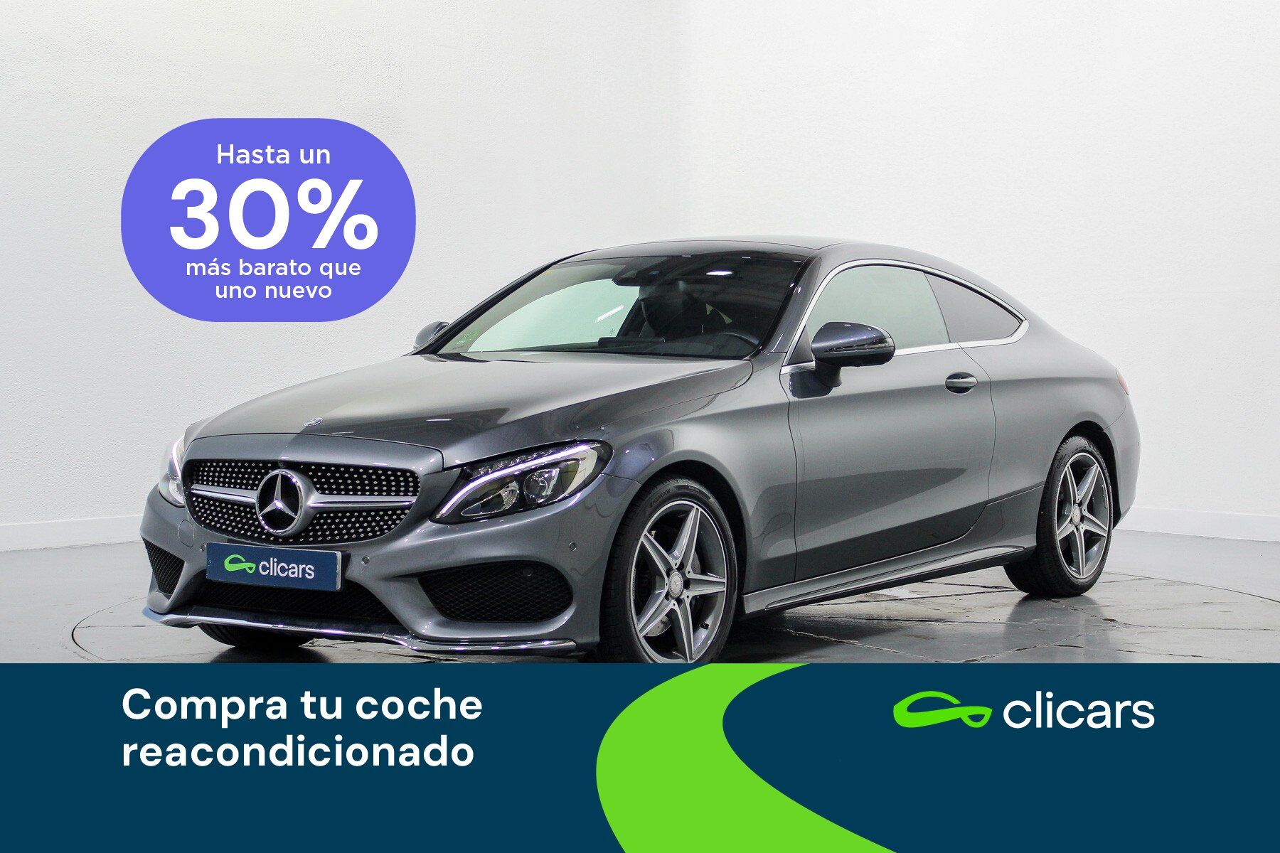 MERCEDES Clase C (C Coupé 200 7G-Tronic) en Madrid