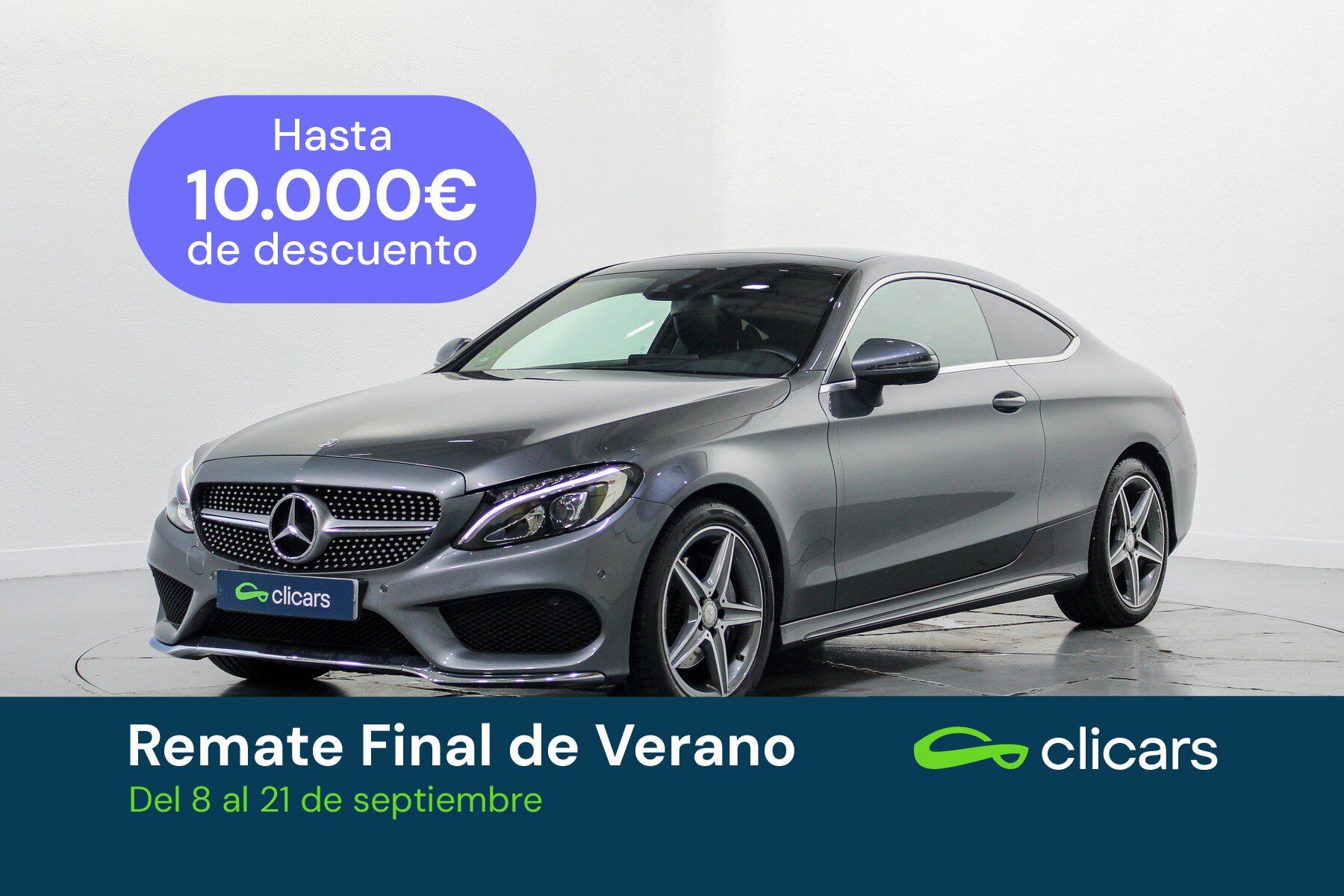 MERCEDES Clase C (C Coupé 200 7G-Tronic) en Madrid