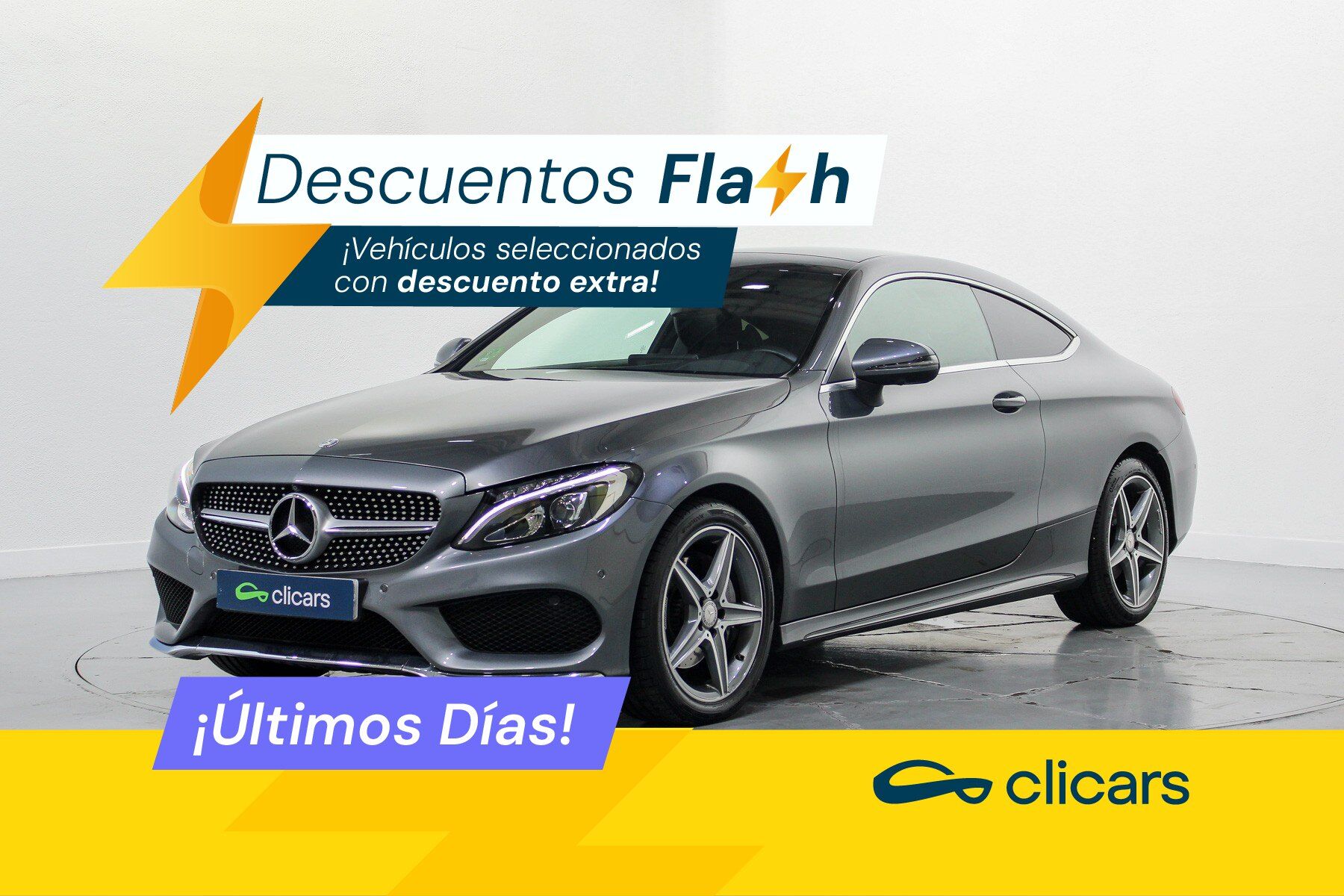 MERCEDES Clase C (C Coupé 200 7G-Tronic) en Madrid