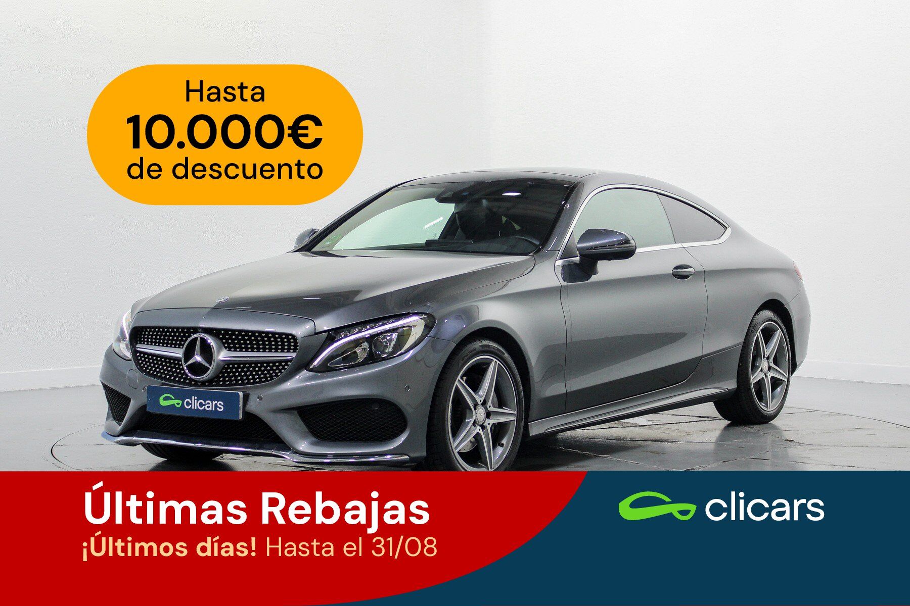 MERCEDES Clase C (C Coupé 200 7G-Tronic) en Madrid