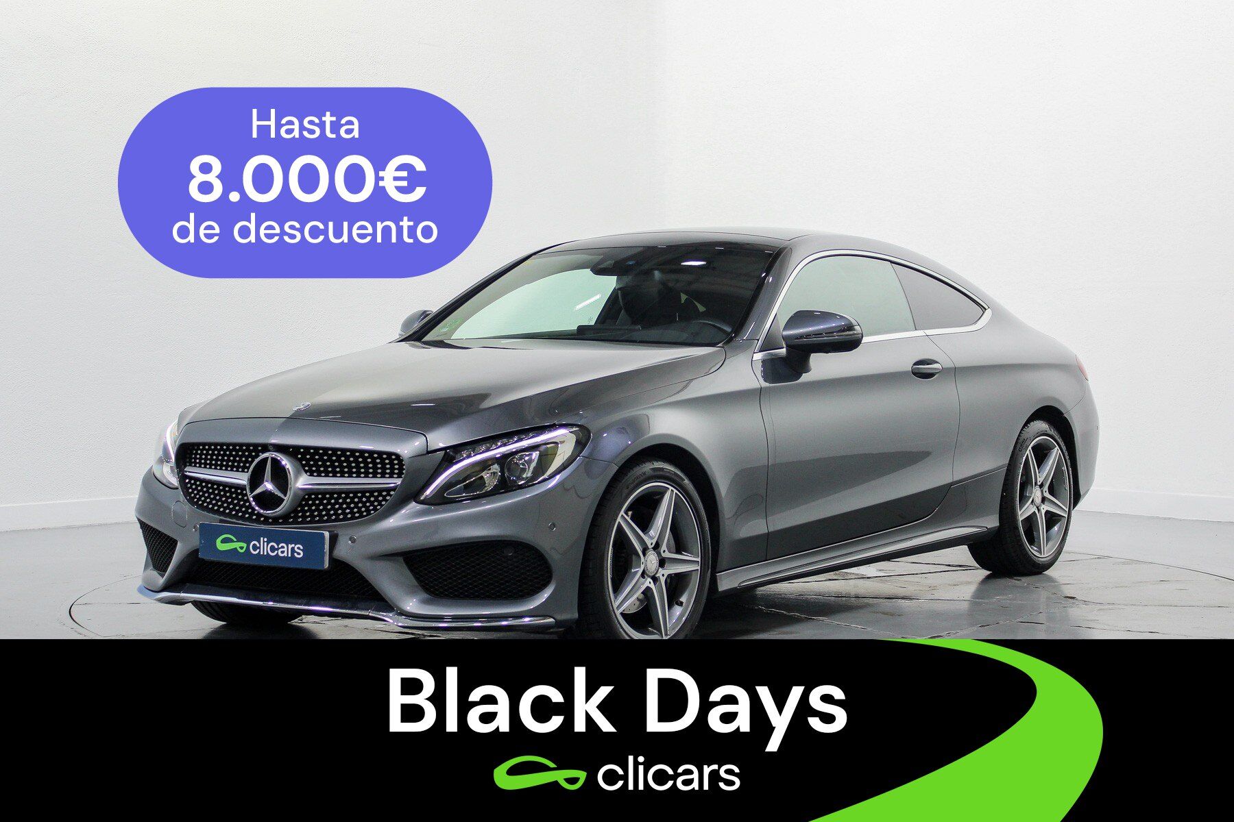 MERCEDES Clase C (C Coupé 200 7G-Tronic) en Madrid