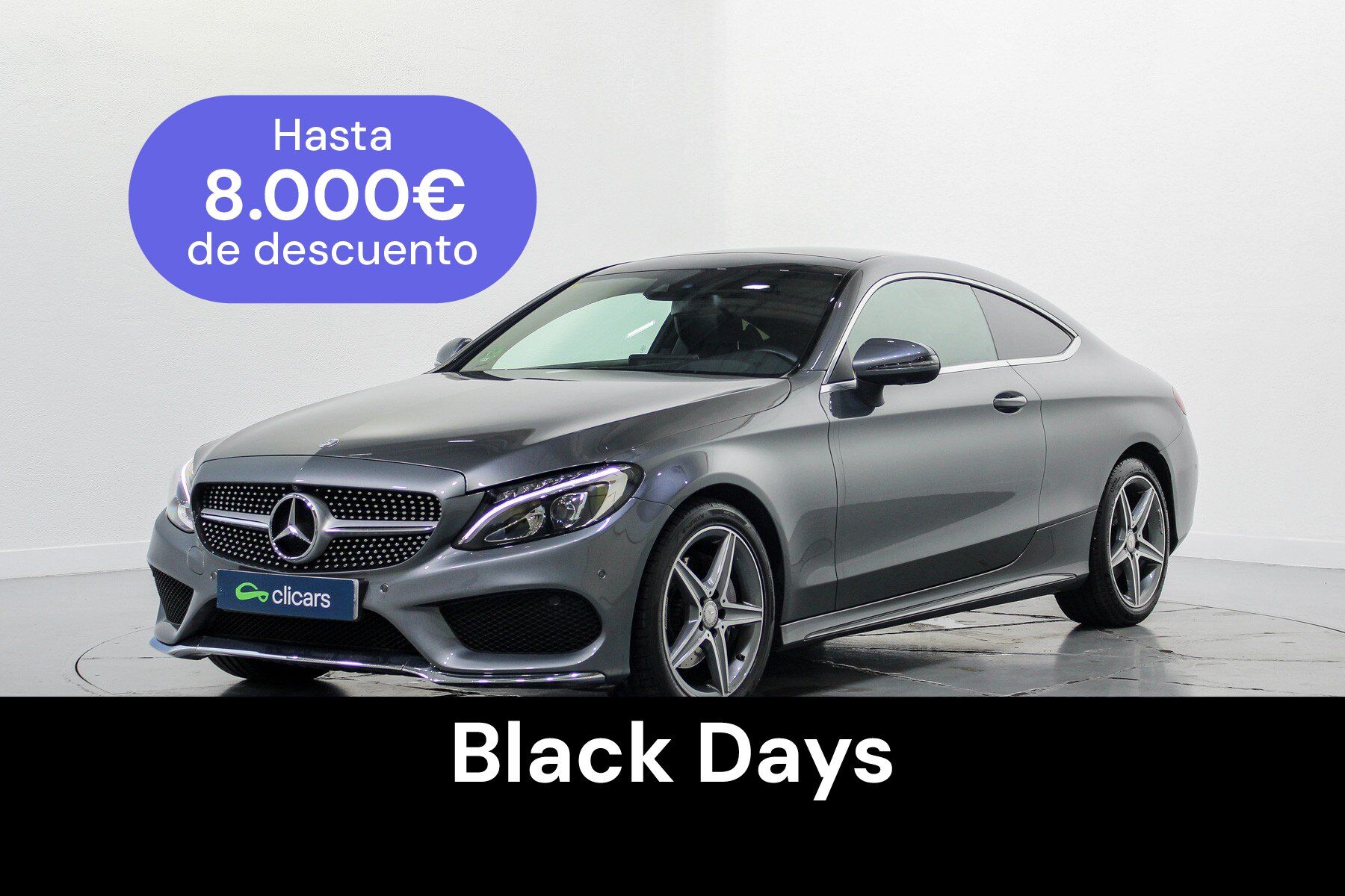 MERCEDES Clase C (C Coupé 200 7G-Tronic) en Madrid