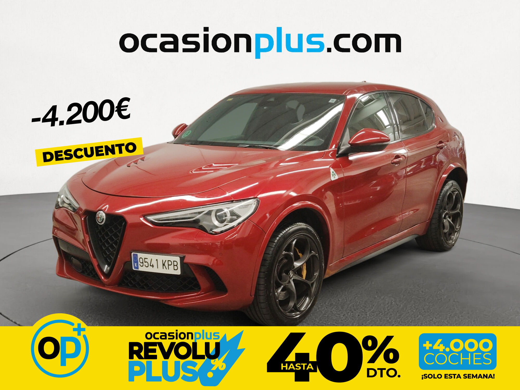 Foto del ALFA ROMEO Stelvio 2.9 Bi-Turbo Q4 Quadrifoglio AT8