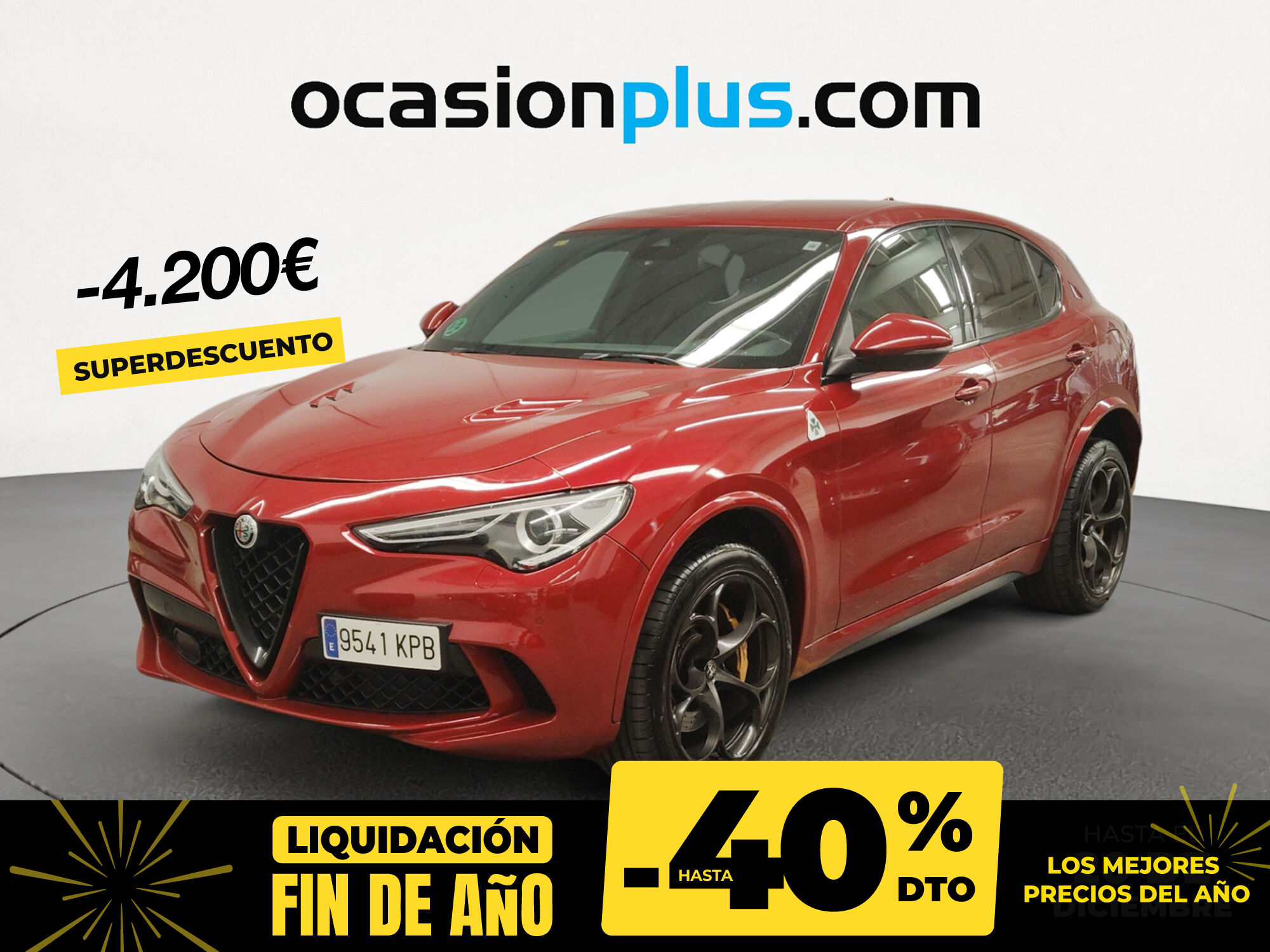 ALFA ROMEO Stelvio (2.9 Gasolina Quadrifoglio Q4 375 kW (510 CV)) en Madrid