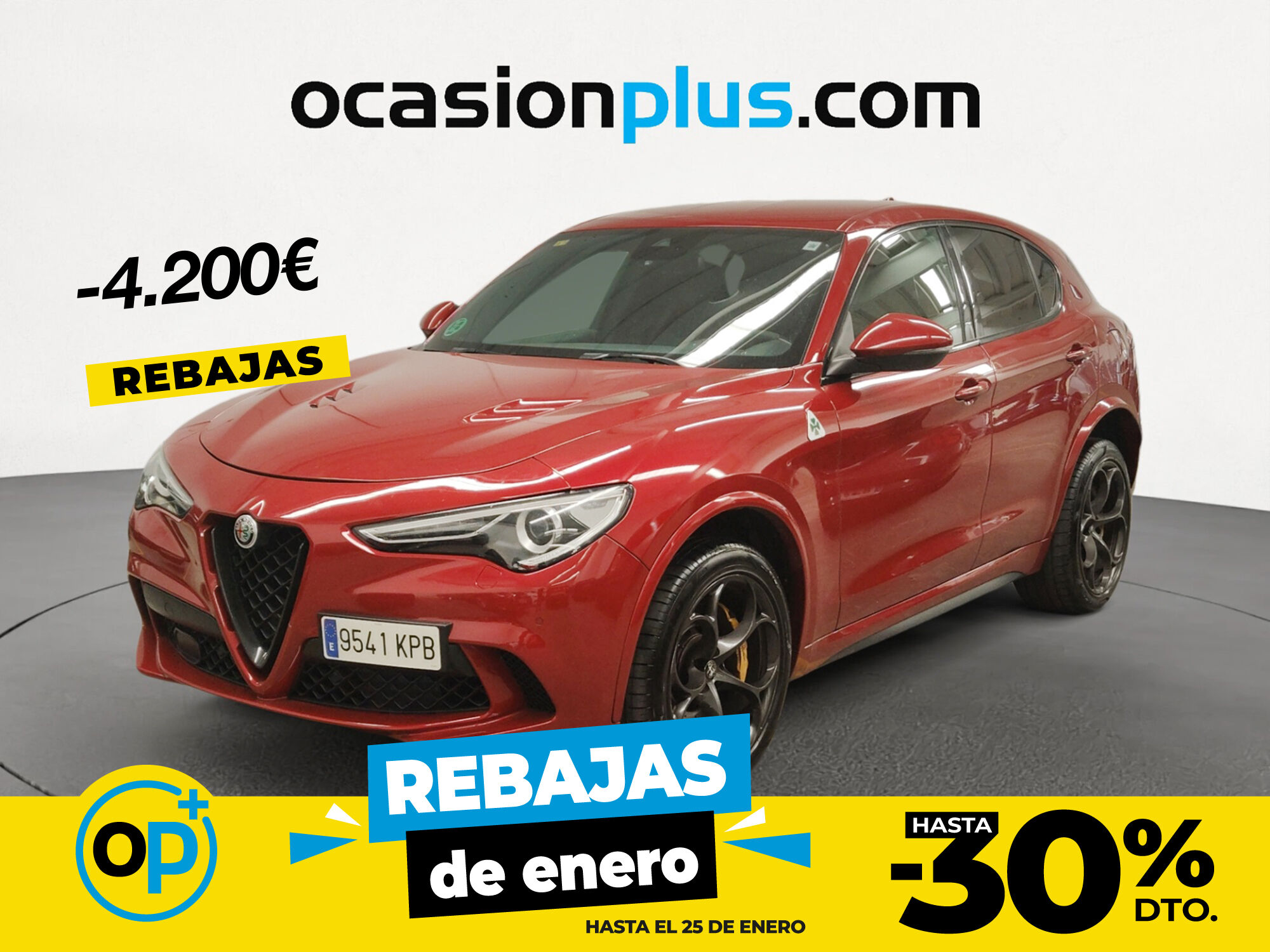 ALFA ROMEO Stelvio (2.9 Gasolina Quadrifoglio Q4 375 kW (510 CV)) en Madrid