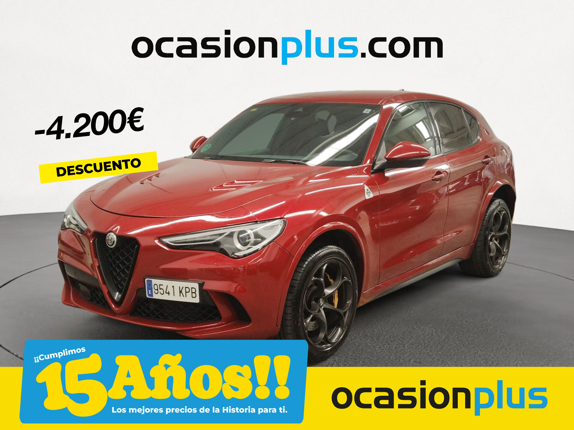 ALFA ROMEO Stelvio (2.9 Gasolina Quadrifoglio Q4 375 kW (510 CV)) en Madrid