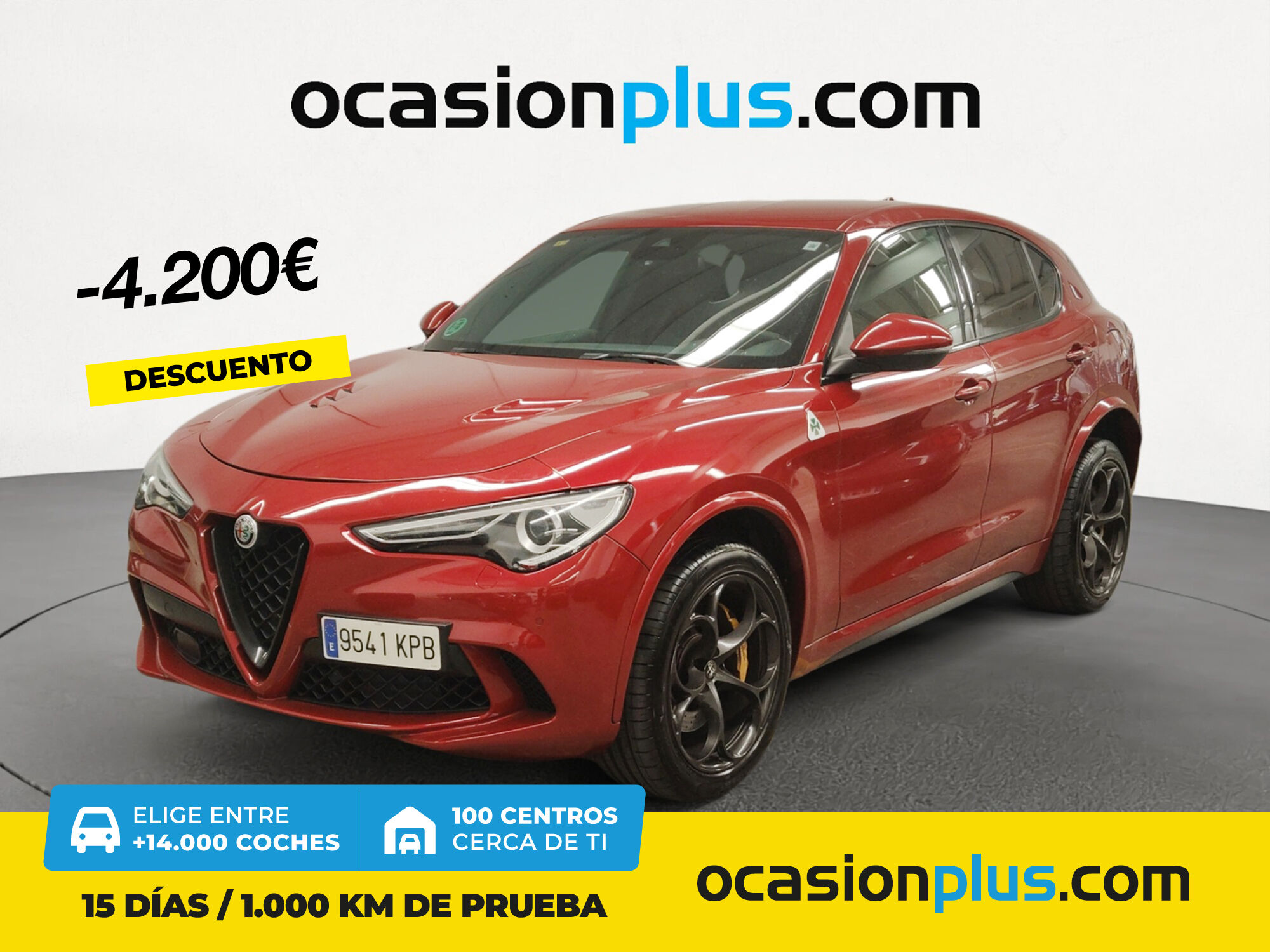 ALFA ROMEO Stelvio (2.9 Gasolina Quadrifoglio Q4 375 kW (510 CV)) en Madrid