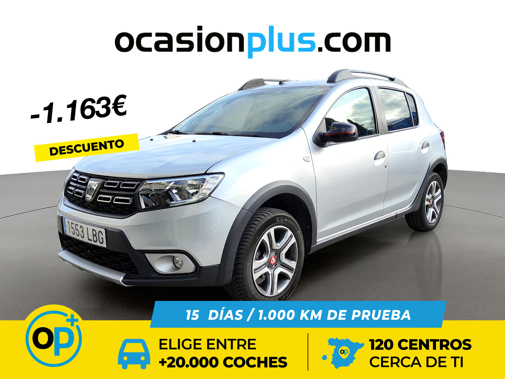 DACIA Sandero (Serie Limitada Xplore TCE 66 kW (90 CV) GLP) en Madrid