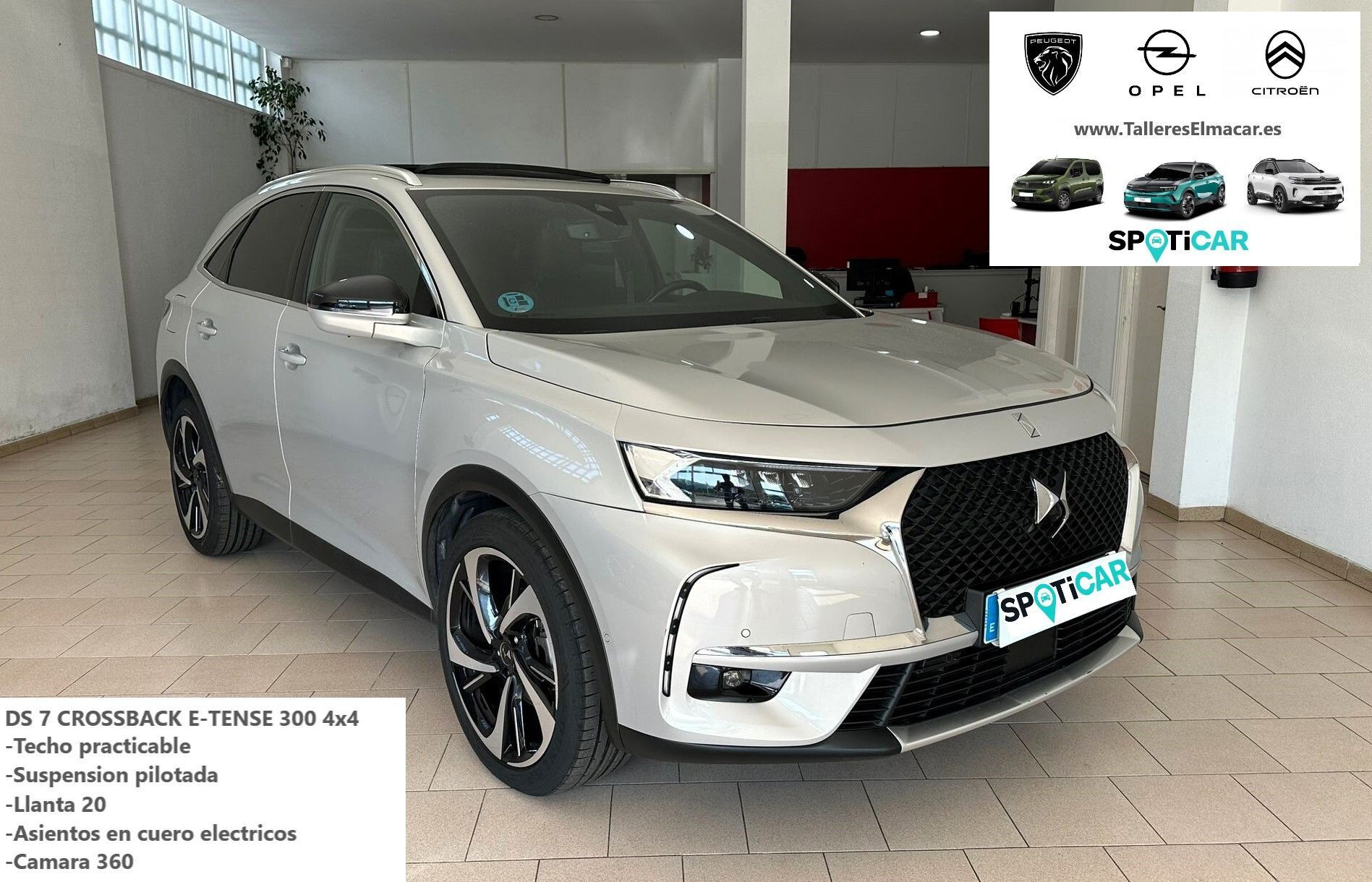 DS DS7 (1.6 E-Tense Auto 4WD Grand Chic) en Pontevedra