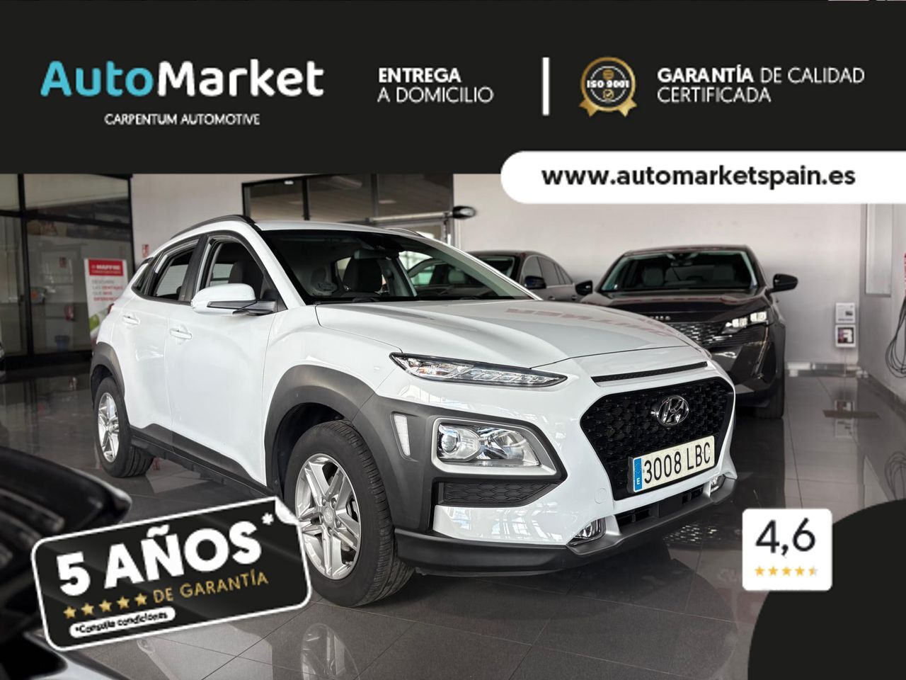 HYUNDAI Kona (KONA TGDI 1.0 120CV 4X2 KLASS) en Lugo
